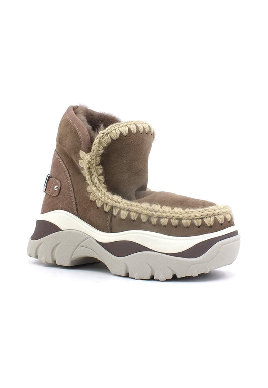 MOU Chunky Eskimo Stivaletto Pelo Donna Grey MU.FW311000A - Sandrini Calzature e Abbigliamento