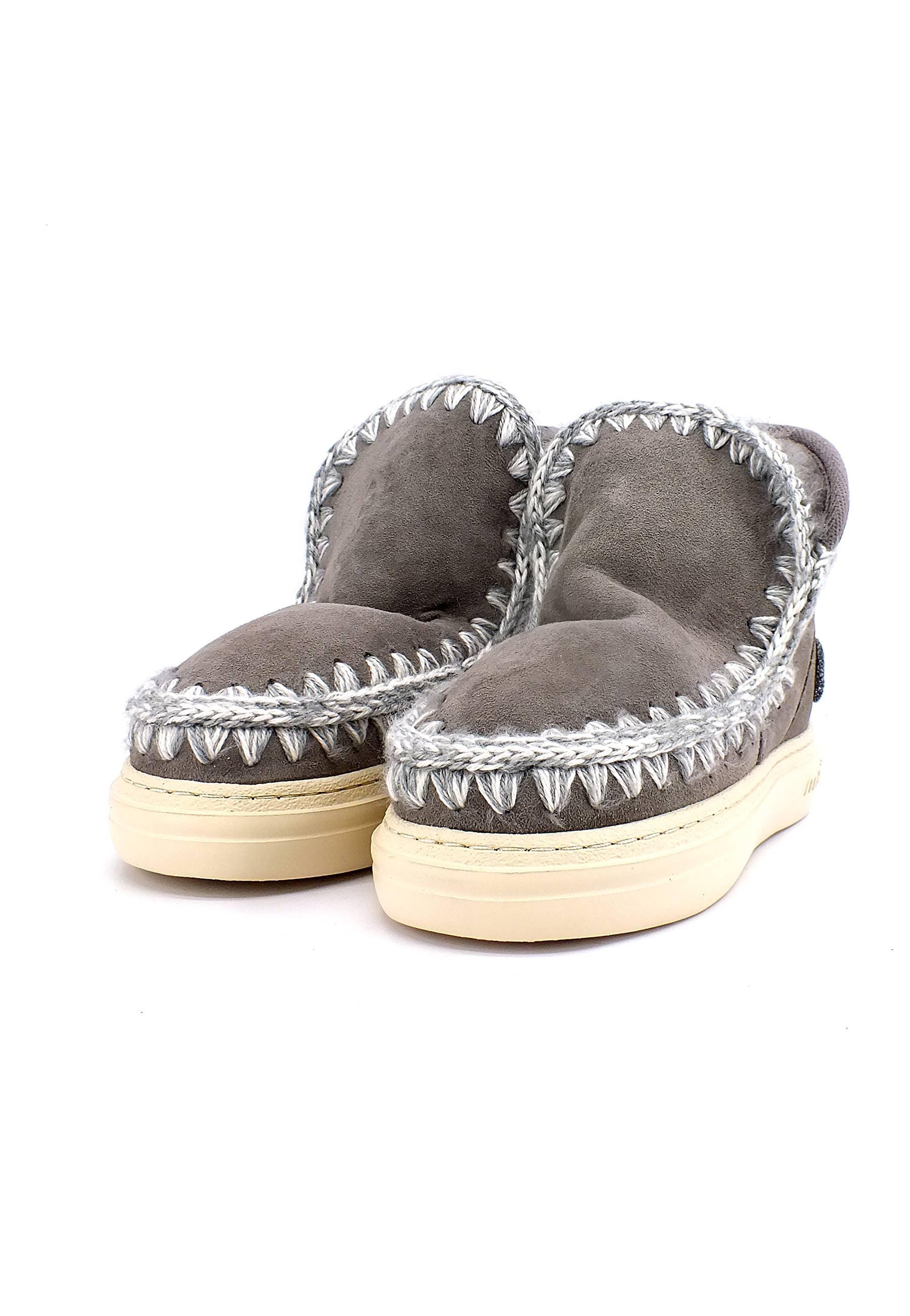 MOU Eksimo Stivaletto Pelo Donna NGRE New Grey - Sandrini Calzature e Abbigliamento