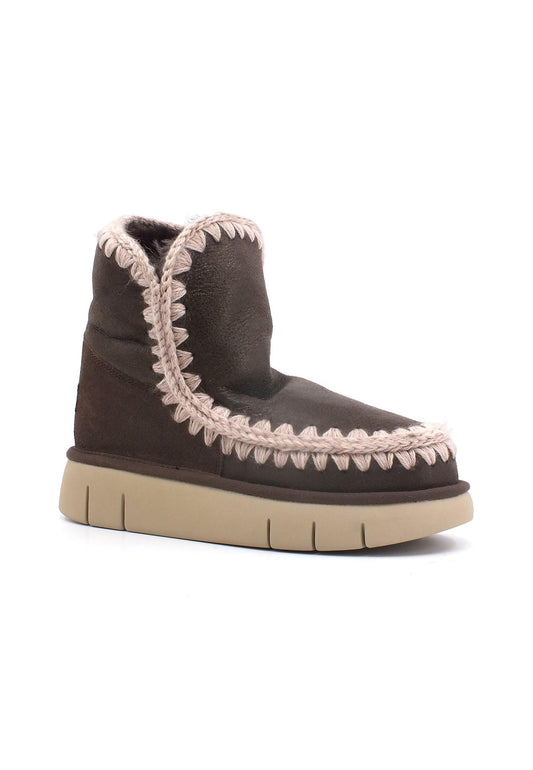MOU Eskimo 18 Bounce Stivaletto Pelo Donna Dust Mocha MU.FW531002B - Sandrini Calzature e Abbigliamento
