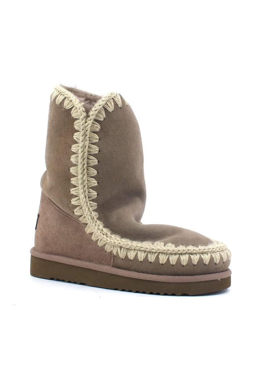 MOU Eskimo Boot Stivaletto Pelo Donna Elgry Grey MU.FW101000A - Sandrini Calzature e Abbigliamento