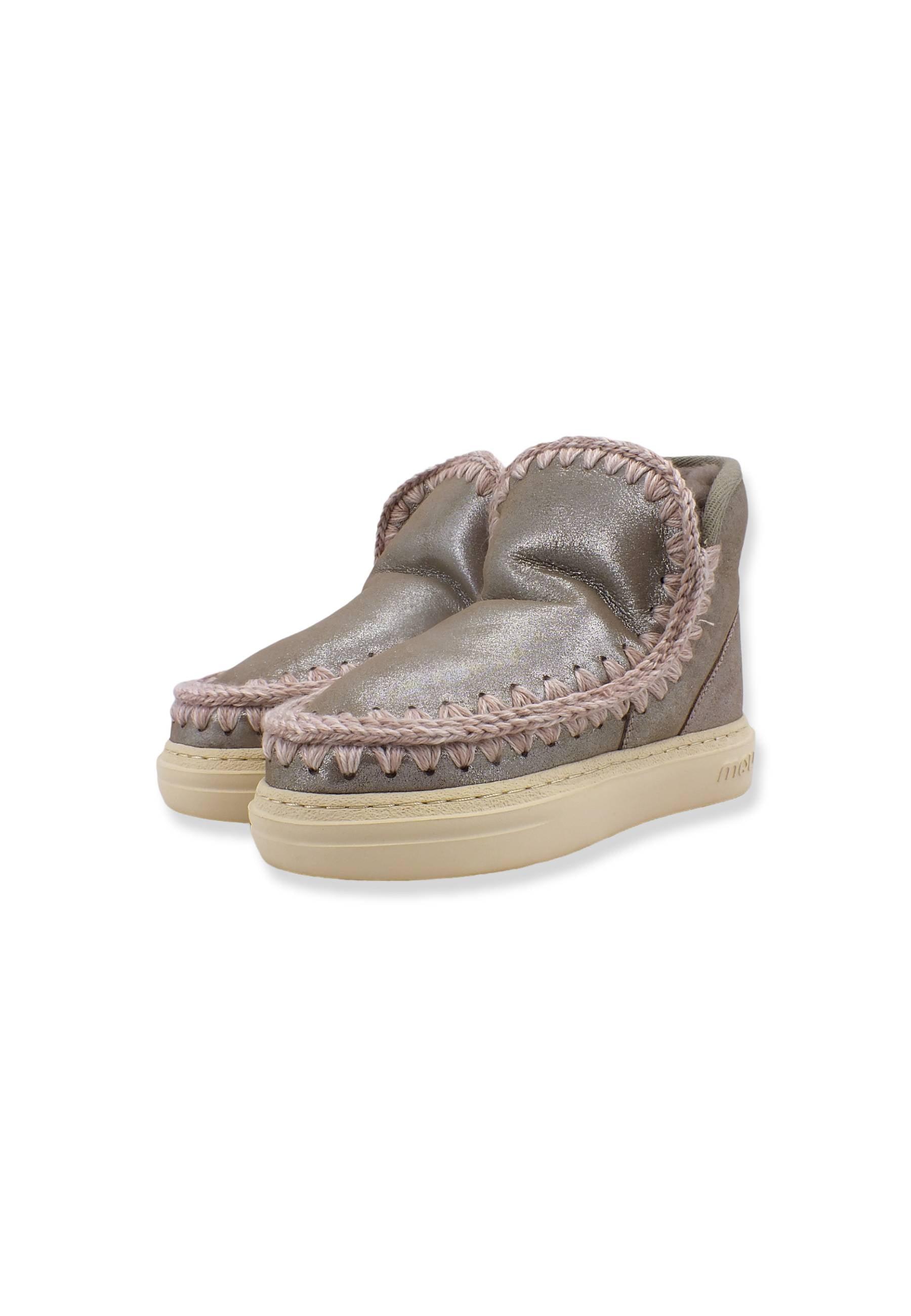 MOU Eskimo Sneaker Bold Stivaletto Donna Elephant Grey - Sandrini Calzature e Abbigliamento