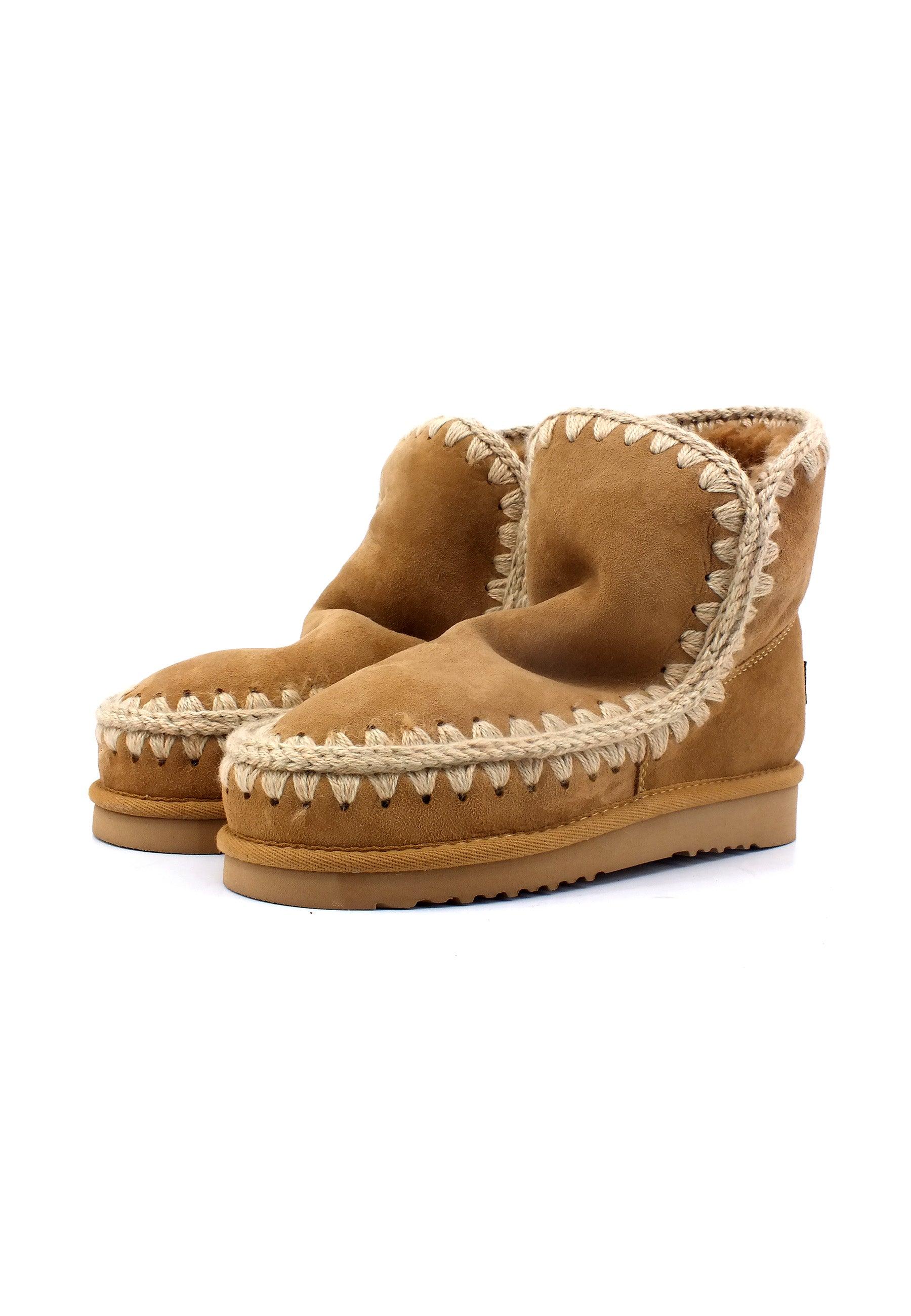 MOU Eskimo Stivaletto Pelo Donna Tobacco MU.FW101001A - Sandrini Calzature e Abbigliamento