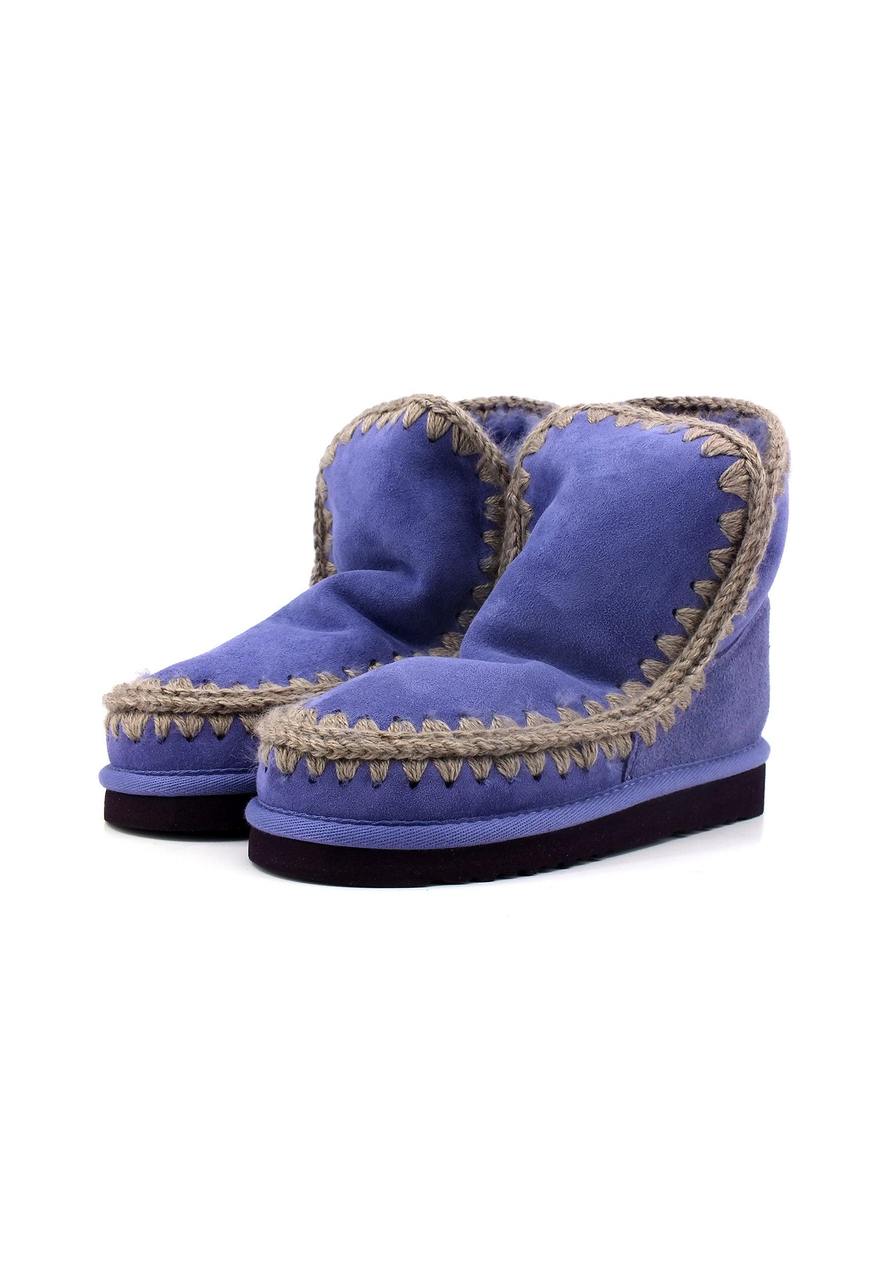 MOU Eskimo Stivaletto Pelo Donna Twilight Purple MU.FW101001A - Sandrini Calzature e Abbigliamento