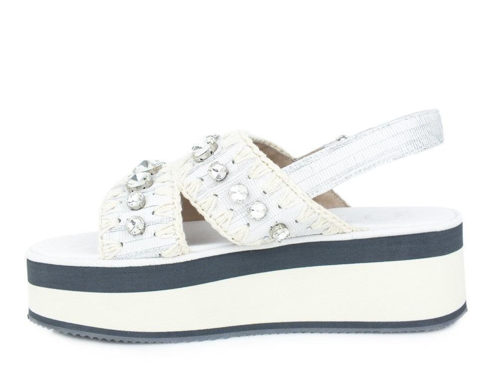 MOU Sandalo Cut White MU.FLASANCRY - Sandrini Calzature e Abbigliamento