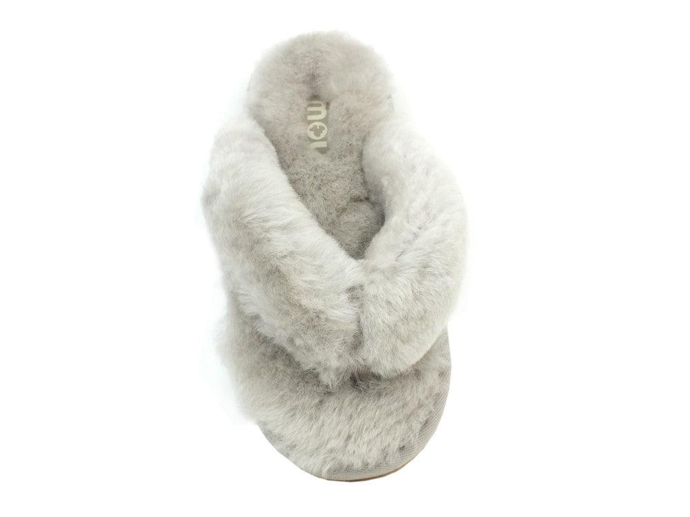 MOU Sheepskin Fur Zori Sand - Sandrini Calzature e Abbigliamento