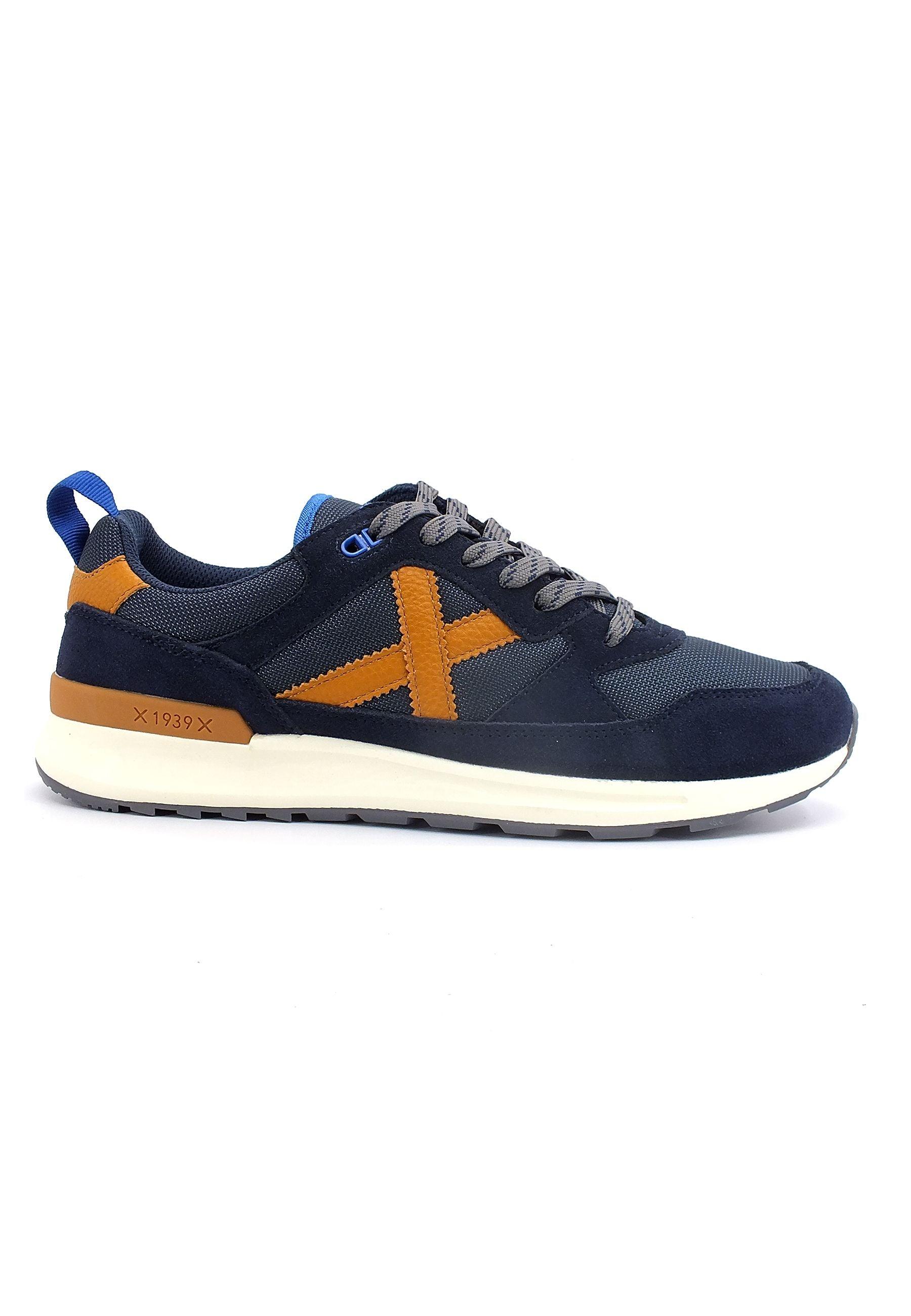 MUNICH Alpha 70 Sneaker Dark Blue Senape 8410070 - Sandrini Calzature e Abbigliamento