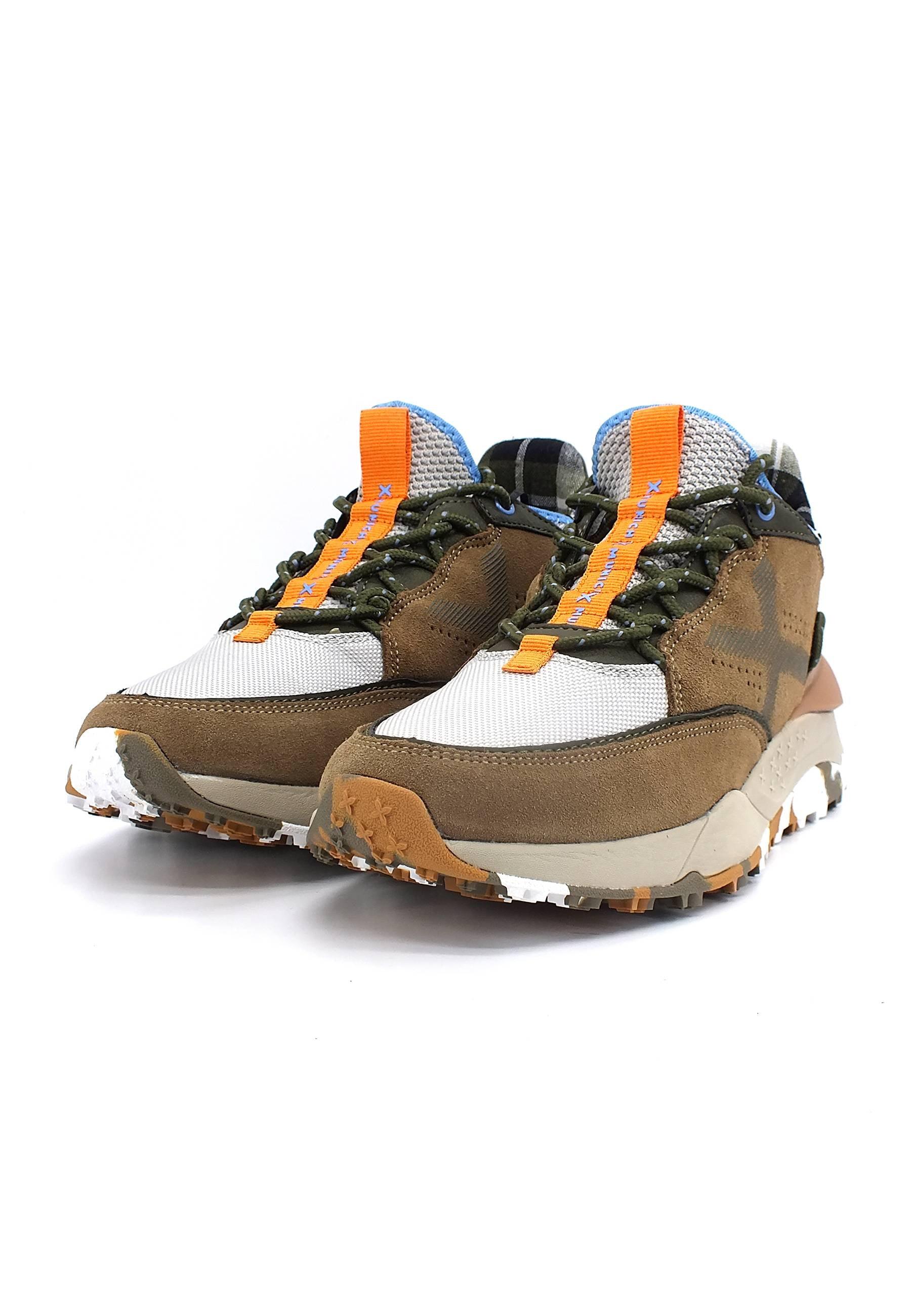 MUNICH Doro 05 Sneaker Uomo Taupe Military Green 8772005 - Sandrini Calzature e Abbigliamento