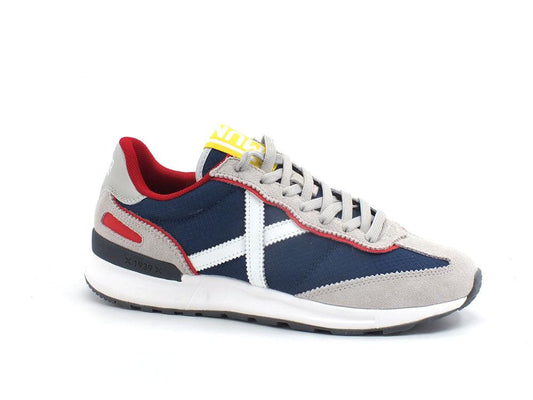 MUNICH Dynamo 42 Sneaker Blue Red White 8700042 - Sandrini Calzature e Abbigliamento