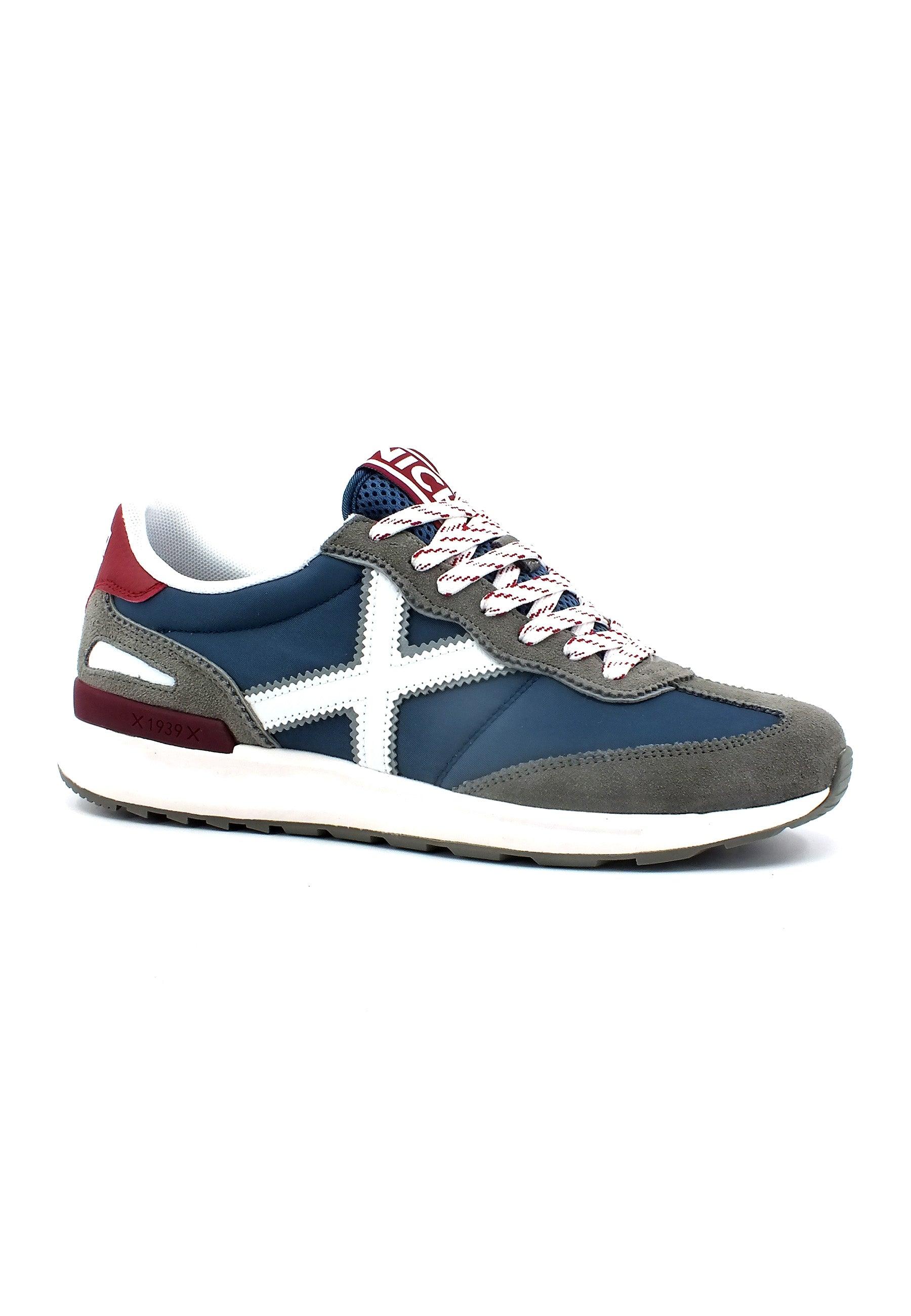 MUNICH Dynamo 54 Sneaker Uomo Blue Grey White 8700054 - Sandrini Calzature e Abbigliamento