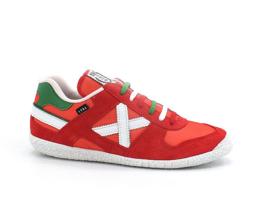 MUNICH Goal 1551 Sneaker Red White 8001551 - Sandrini Calzature e Abbigliamento