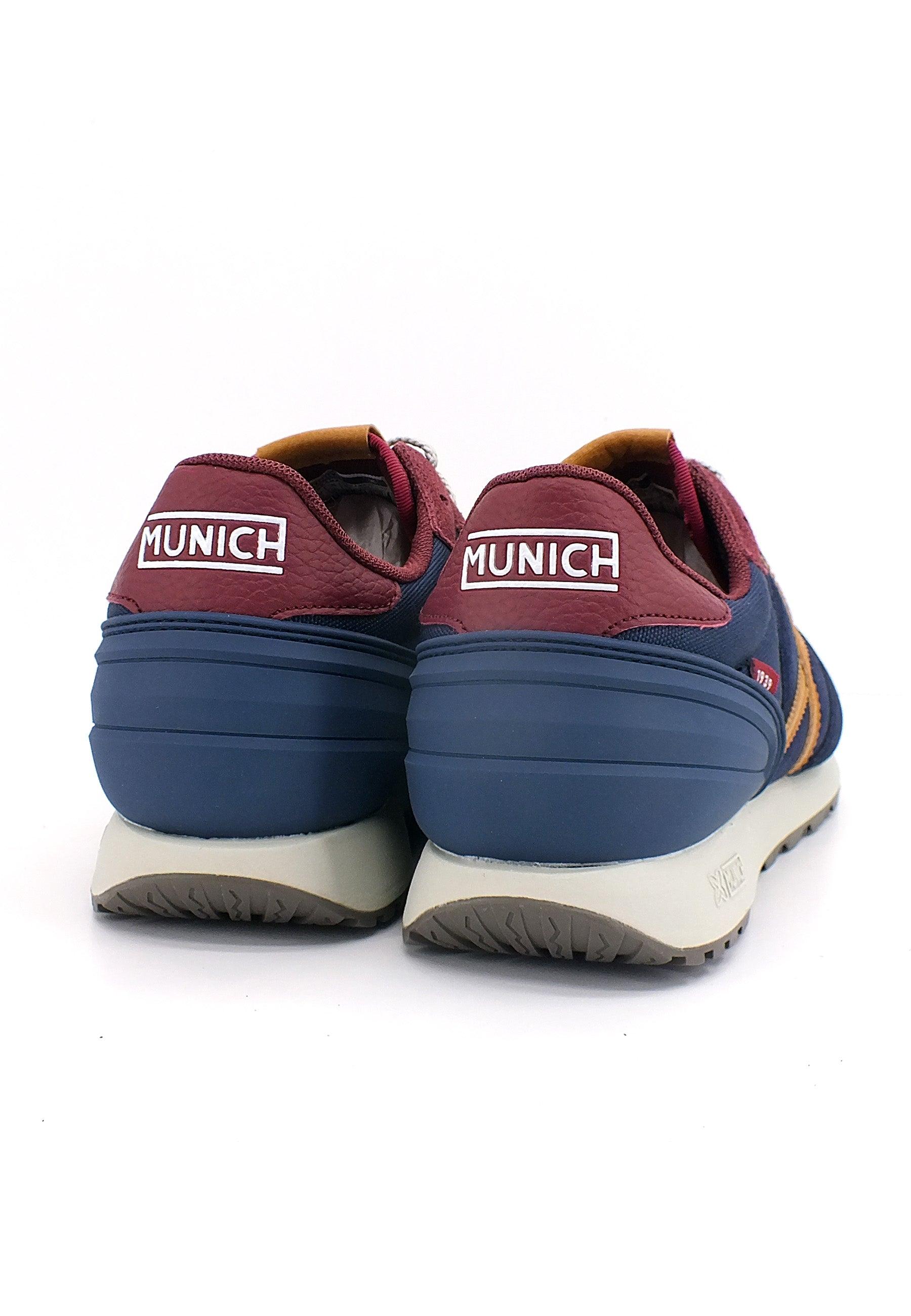 MUNICH Massana 490 Sneaker Uomo Blue Bordeaux 8620490 - Sandrini Calzature e Abbigliamento