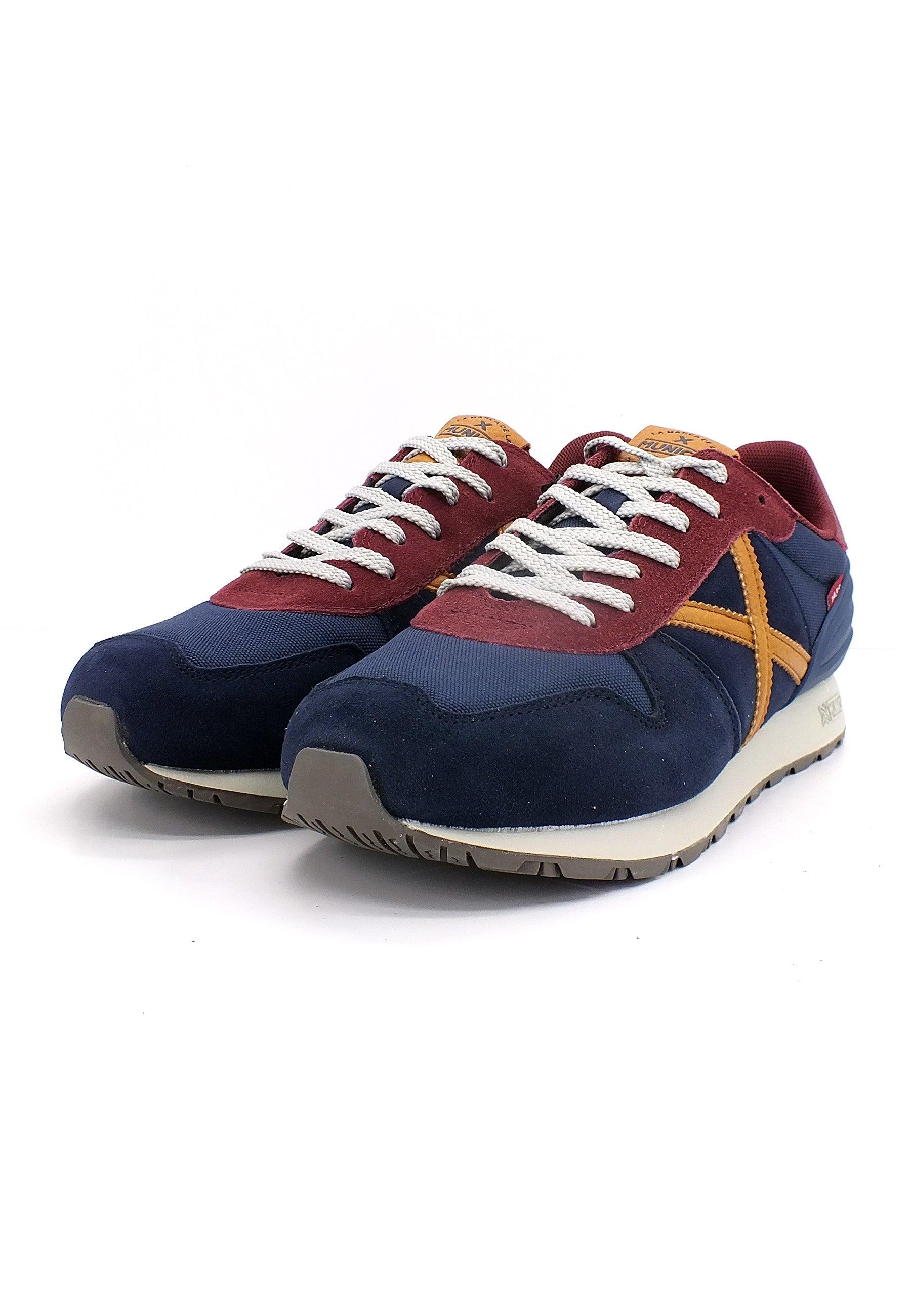 MUNICH Massana 490 Sneaker Uomo Blue Bordeaux 8620490 - Sandrini Calzature e Abbigliamento