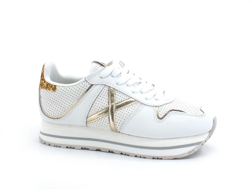 MUNICH Massana Sky 159 Sneaker White Gold 8810159 - Sandrini Calzature e Abbigliamento