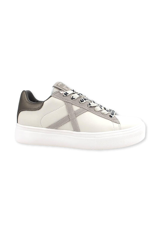 MUNICH Rete Sky 41 Sneaker Donna White Antracite 8085041 - Sandrini Calzature e Abbigliamento