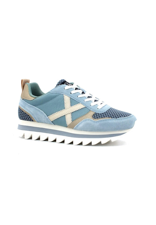 MUNICH Ripple 45 Sneaker Donna Azure Cream 8765045 - Sandrini Calzature e Abbigliamento