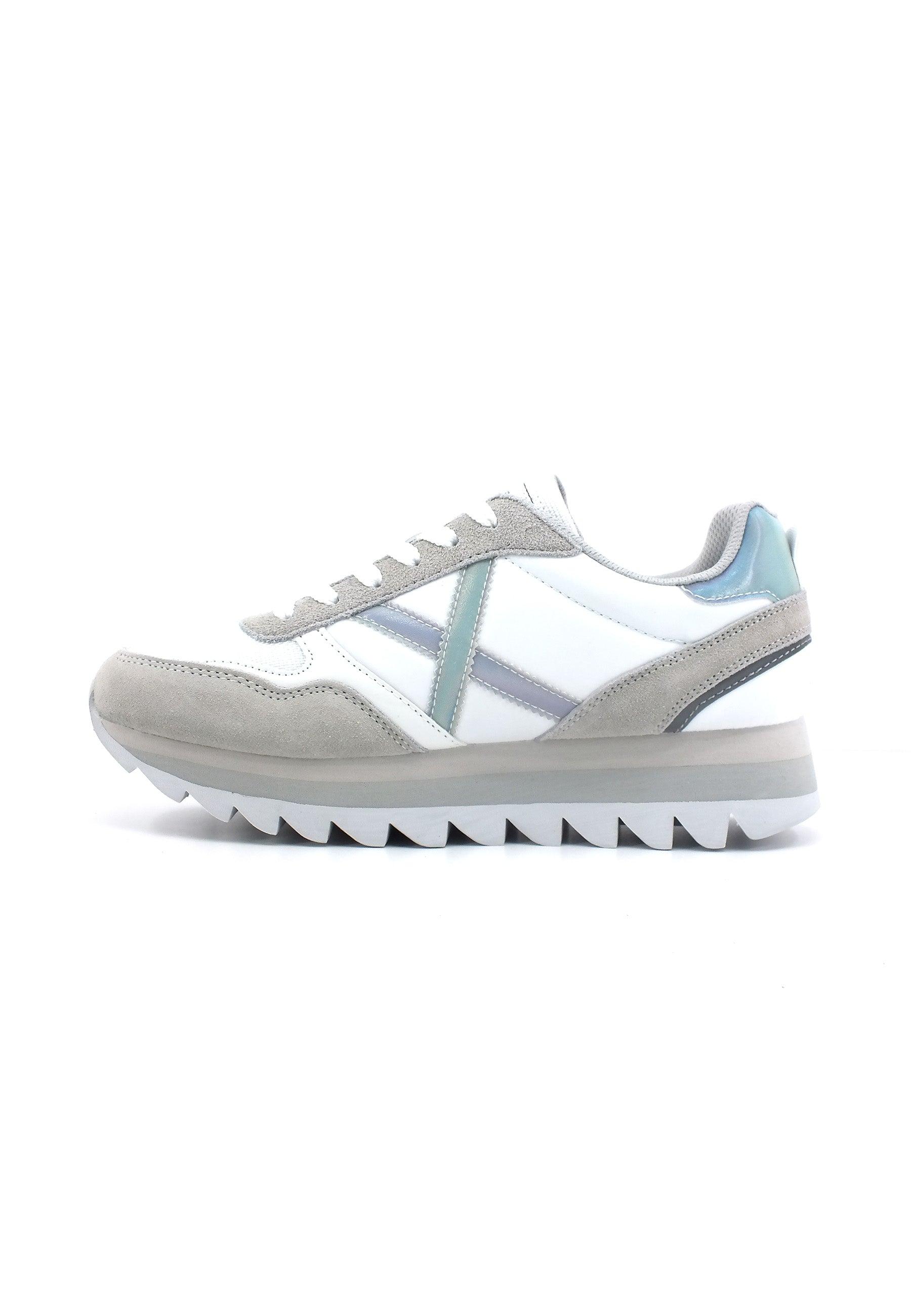 MUNICH Ripple 49 Sneaker Donna White Grey 8765049 - Sandrini Calzature e Abbigliamento