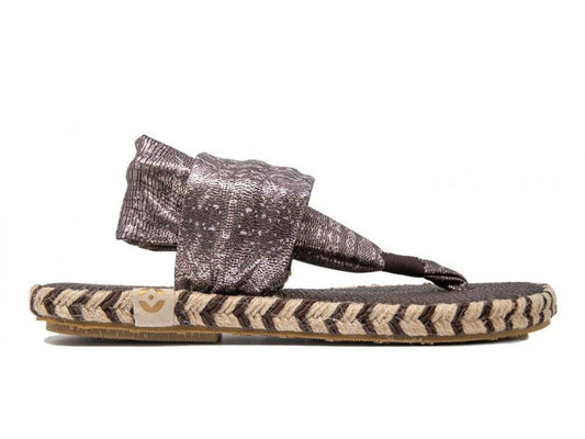 NALHO Ganika Animalier Sandalo Snake Brown NA.0012 - Sandrini Calzature e Abbigliamento