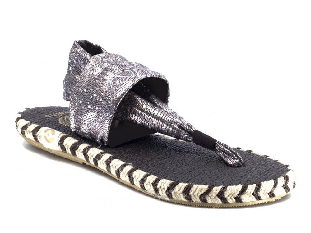 NALHO Ganika Animalier Sandalo Snake Brown NA.0012 - Sandrini Calzature e Abbigliamento