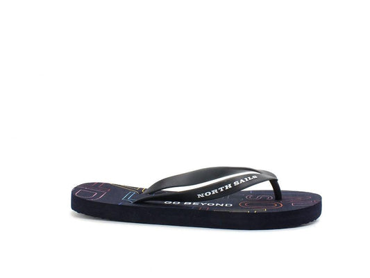 NORTH SAILS Ciabatta Infradito Gomma Navy Blue SANDYBEYOND077 - Sandrini Calzature e Abbigliamento