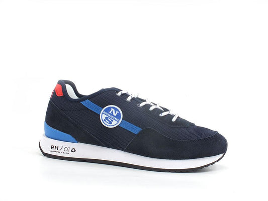 NORTH SAILS Sneaker Running Logo Navy Blu HORIZON-RH-01 - Sandrini Calzature e Abbigliamento