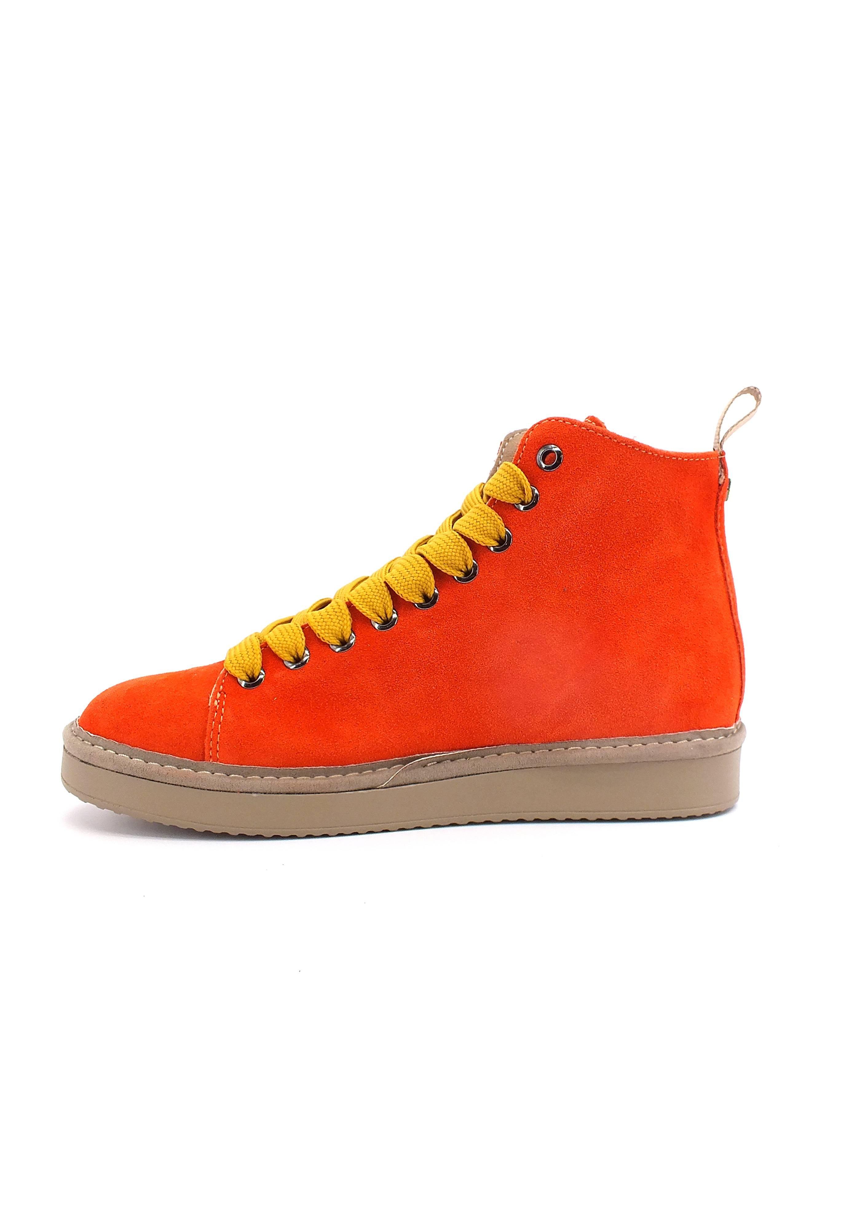 PAN CHIC Ankle Boot Sneaker Donna Orange Yellow P01W1400200005 - Sandrini Calzature e Abbigliamento