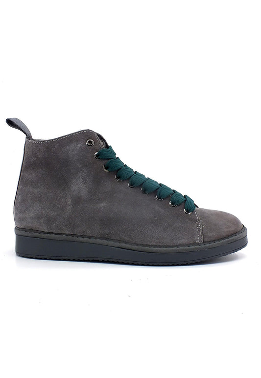 PAN CHIC Ankle Boot Sneaker Pelo Uomo Grey Petrol P01M1400200006 - Sandrini Calzature e Abbigliamento