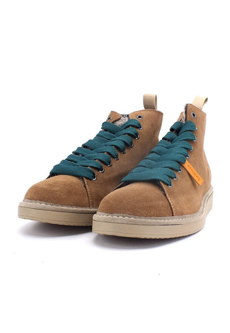 PAN CHIC Ankle Boot Sneaker Pelo Uomo Toffee Petrol P01M1400200006 - Sandrini Calzature e Abbigliamento