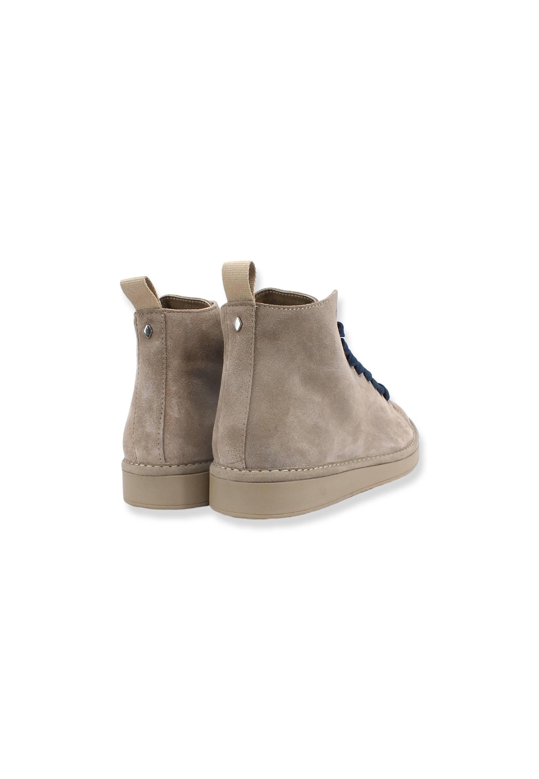 PAN CHIC Ankle Boot Sneaker Uomo Grigio Walnut Cobalt P01M1400200005 - Sandrini Calzature e Abbigliamento