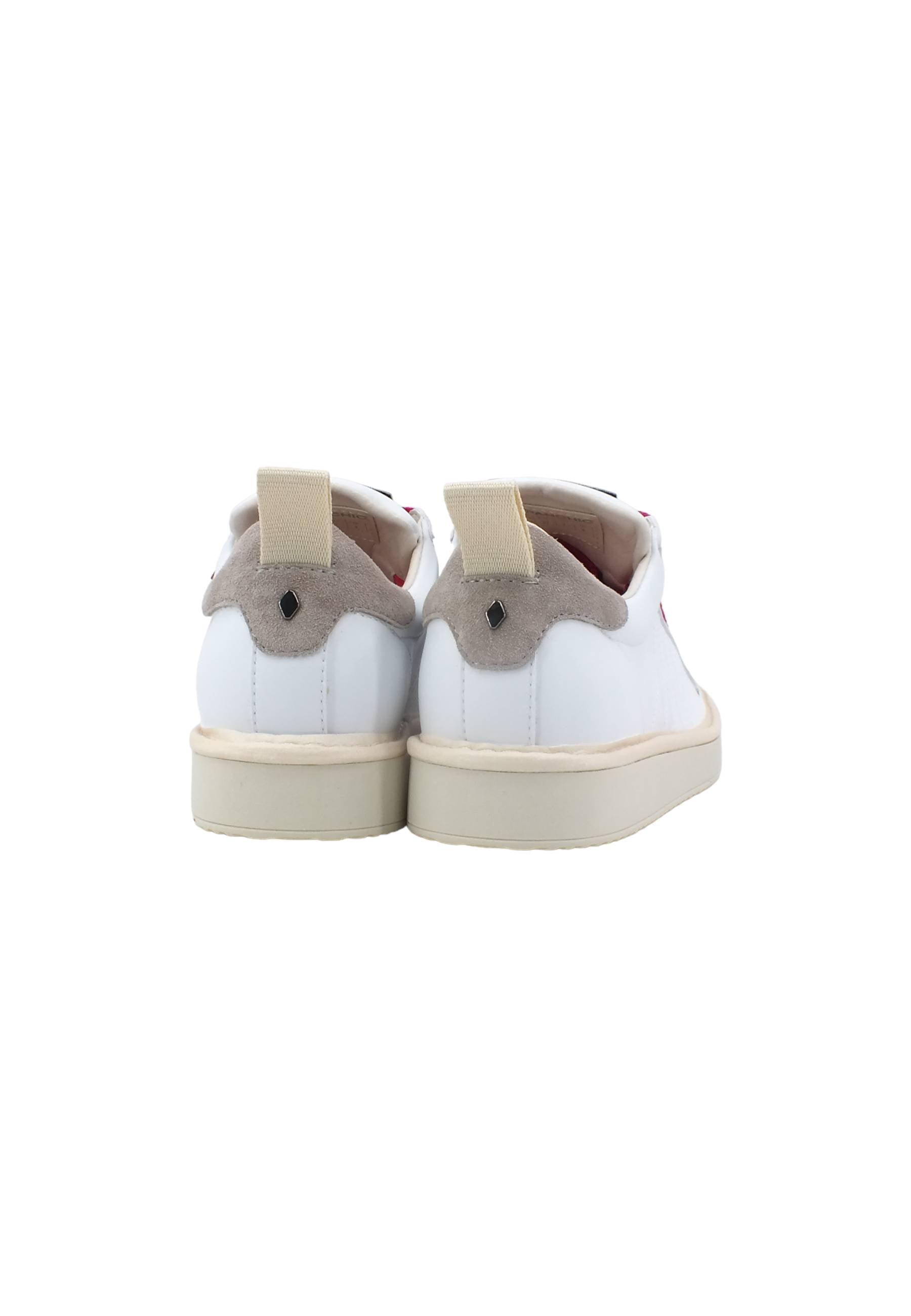 PAN CHIC Sneaker Donna White Chillin Silver Fuxia P01W00200243010 - Sandrini Calzature e Abbigliamento