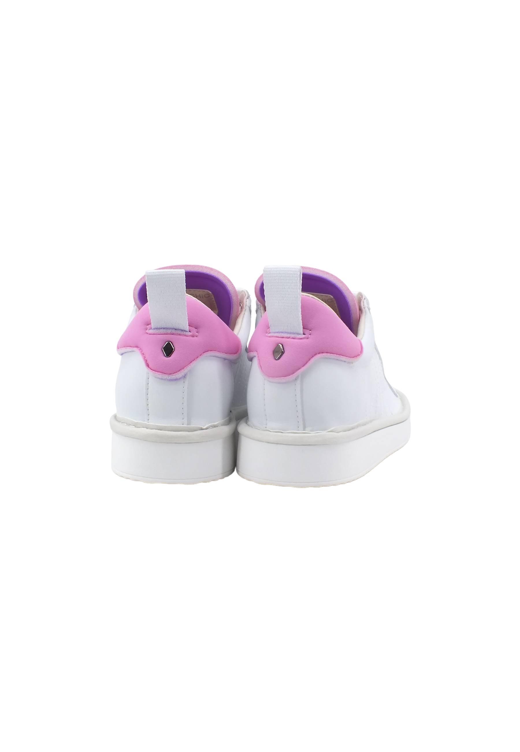 PAN CHIC Sneaker Donna White Pink P01W00300260015 - Sandrini Calzature e Abbigliamento