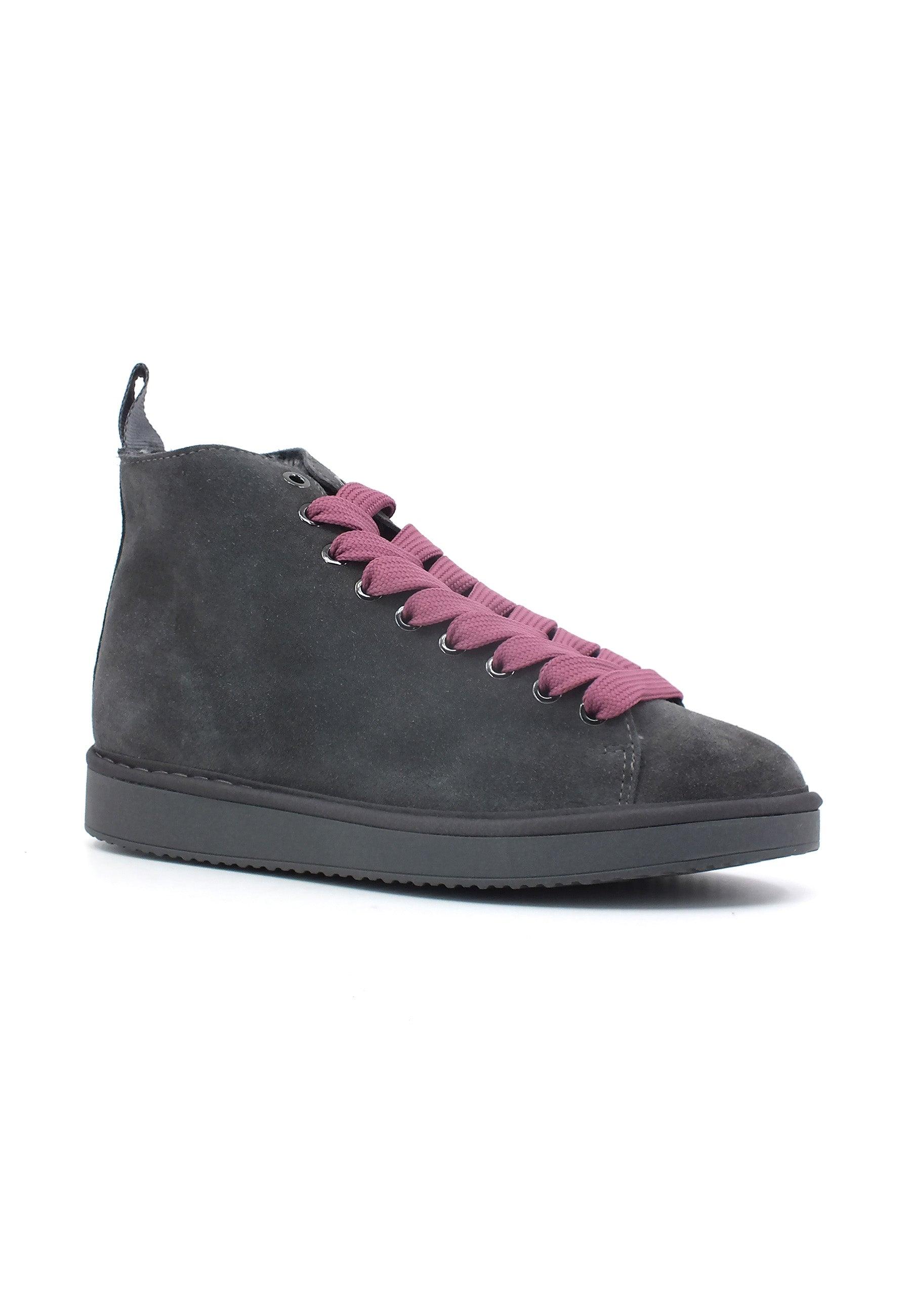 PAN CHIC Stivaletto Pelo Donna Anthracite Brown Rose P01W007-00332053 - Sandrini Calzature e Abbigliamento