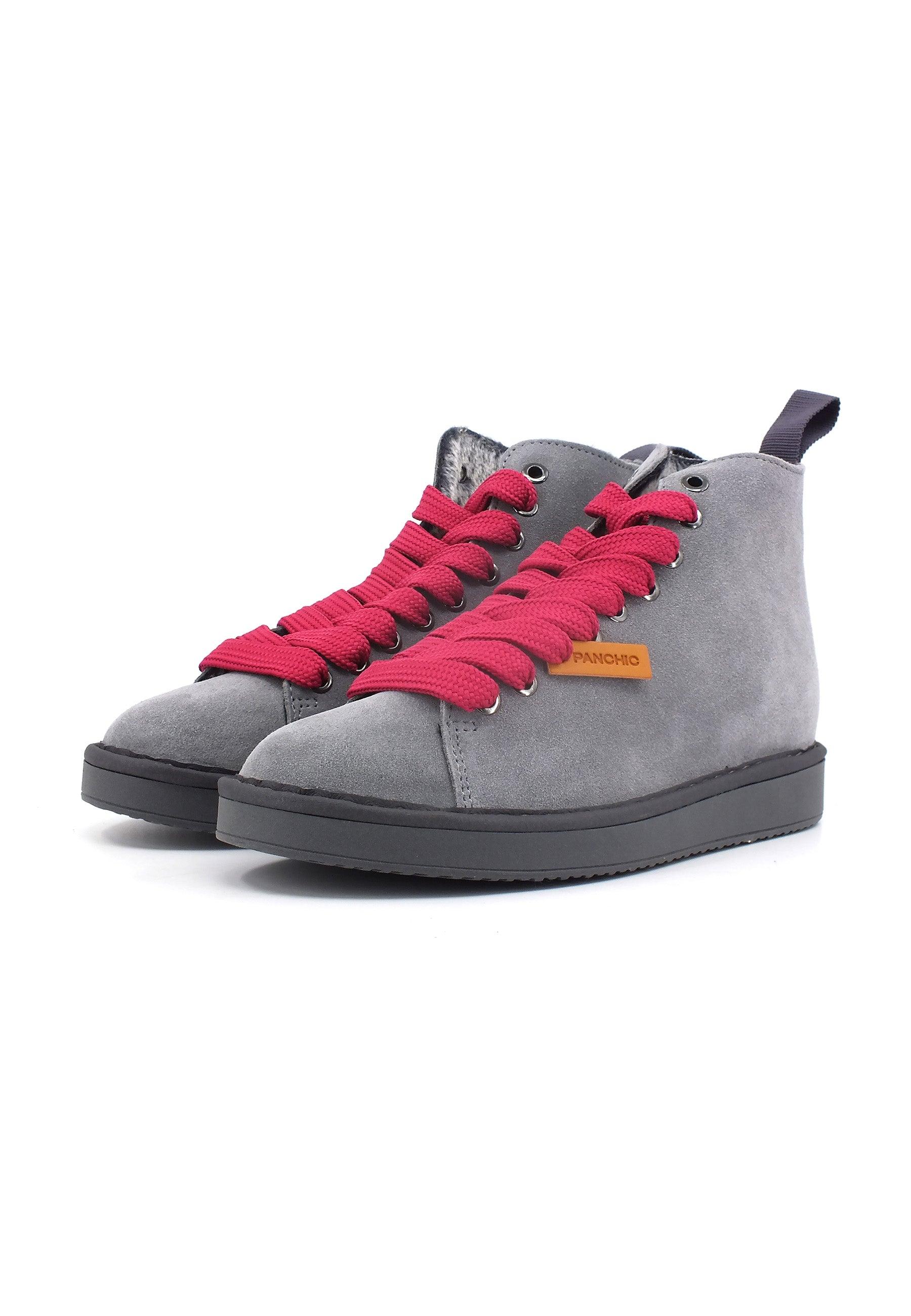 PAN CHIC Stivaletto Pelo Donna Grey Fuchsia P01W007-00332000 - Sandrini Calzature e Abbigliamento