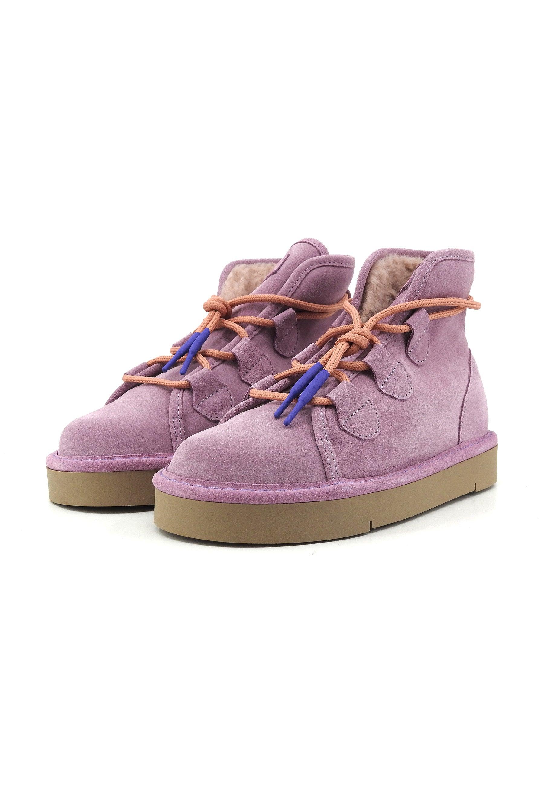 PAN CHIC Stivaletto Pelo Donna Lilac Rosa P67W004-0046H002 - Sandrini Calzature e Abbigliamento