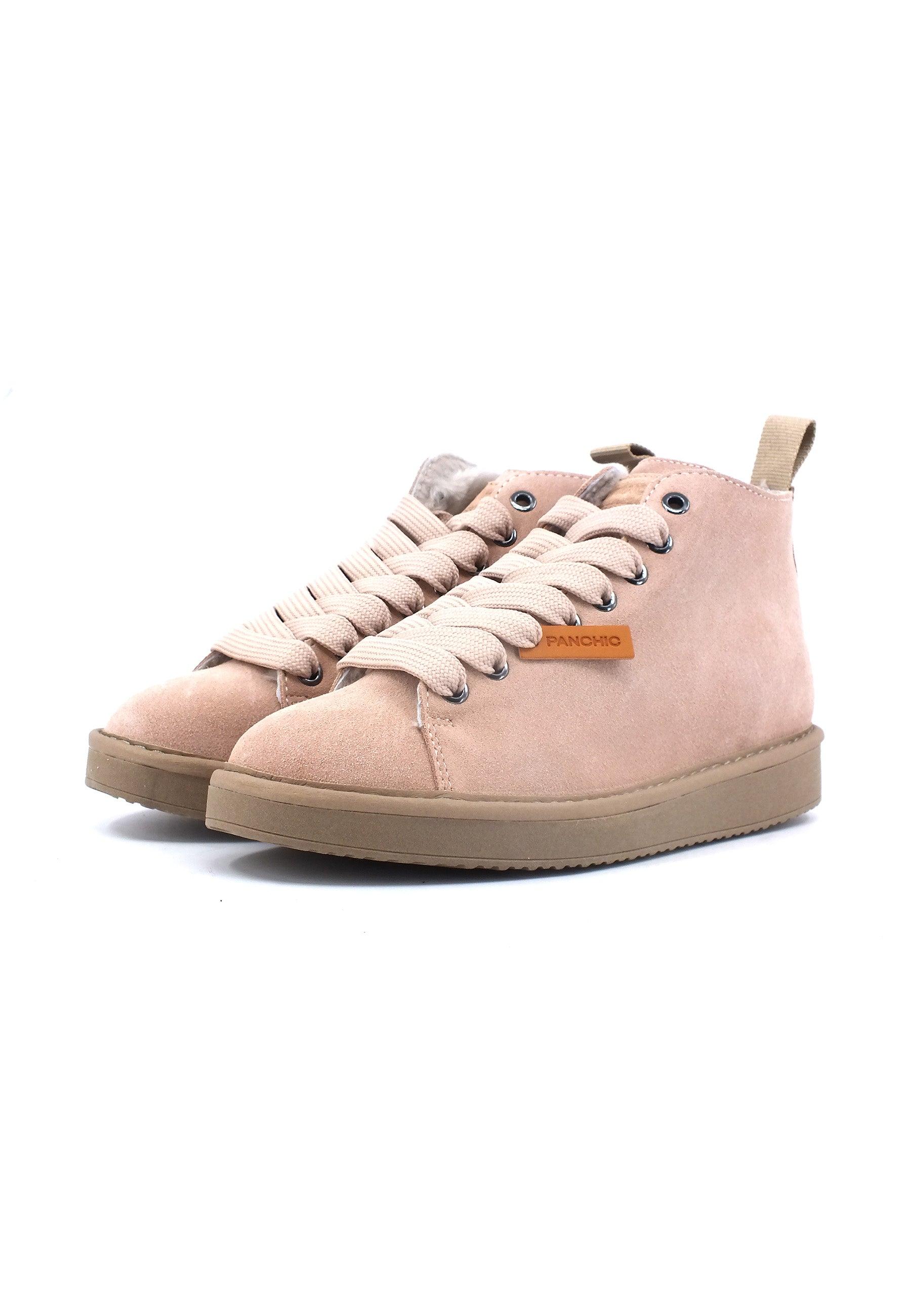 PAN CHIC Stivaletto Pelo Donna Nude P01W004-0035G003 - Sandrini Calzature e Abbigliamento