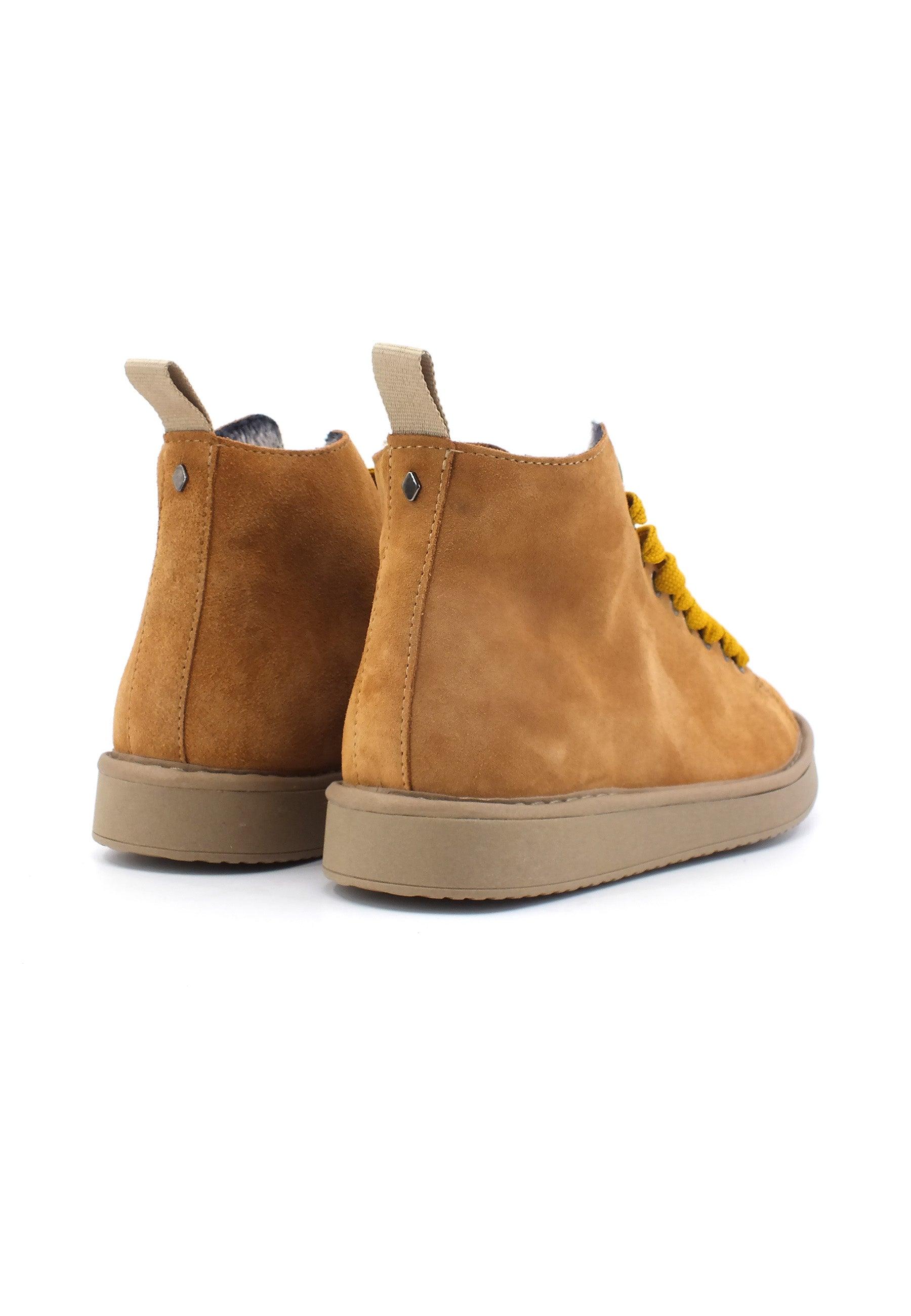 PAN CHIC Stivaletto Pelo Uomo Brown Sugar Yellow P01M007-00332068 - Sandrini Calzature e Abbigliamento