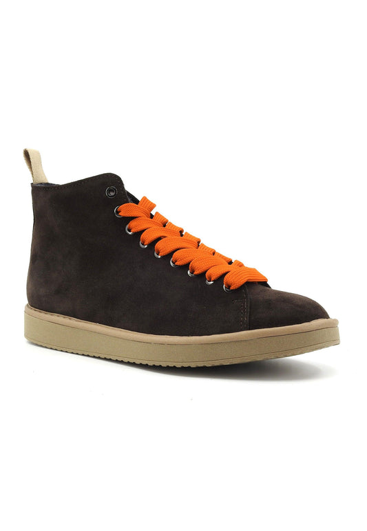 PAN CHIC Stivaletto Pelo Uomo Ebony Burnt Orange P01M007-00332065 - Sandrini Calzature e Abbigliamento