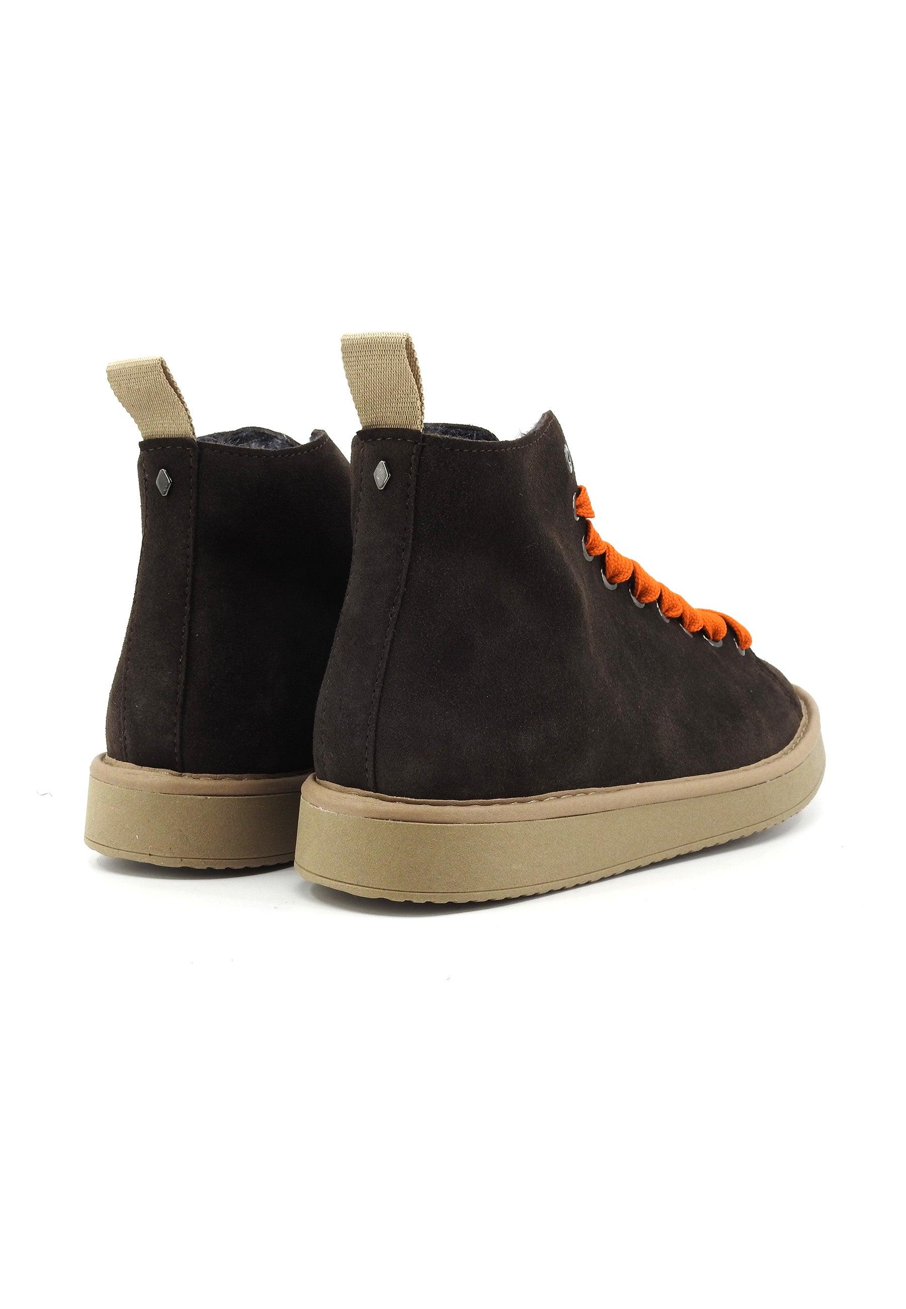 PAN CHIC Stivaletto Pelo Uomo Ebony Burnt Orange P01M007-00332065 - Sandrini Calzature e Abbigliamento