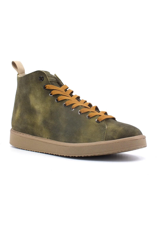 PAN CHIC Stivaletto Pelo Uomo Military Green P01M007-0037U007 - Sandrini Calzature e Abbigliamento