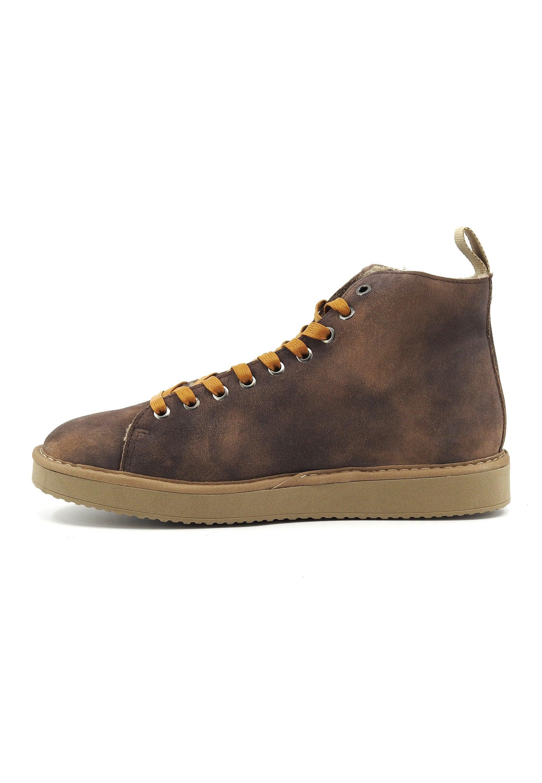 PAN CHIC Stivaletto Uomo Brown P01M007-0037D001 - Sandrini Calzature e Abbigliamento