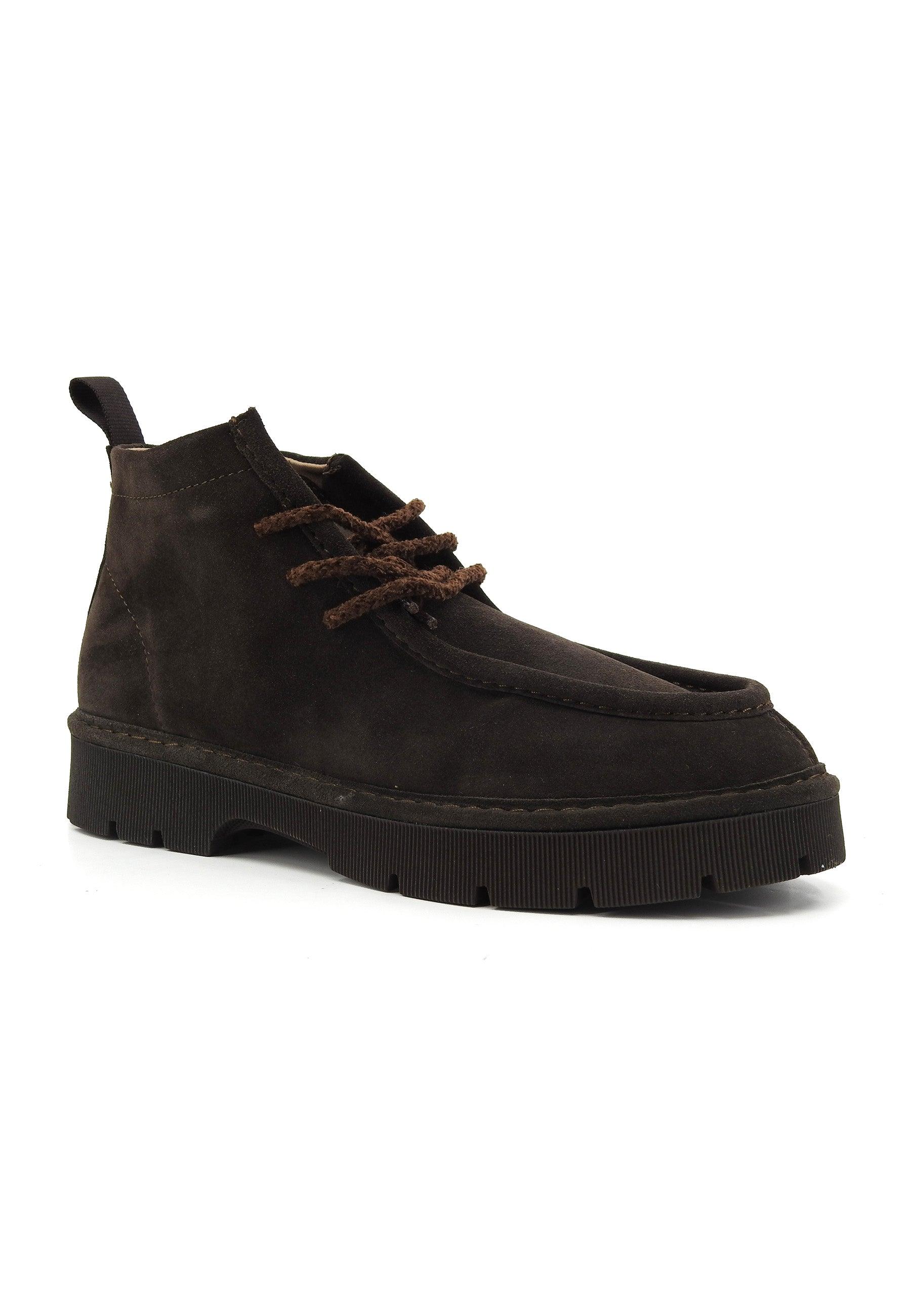 PAN CHIC Stivaletto Uomo Marrone Ebony P99M002-0042D009 - Sandrini Calzature e Abbigliamento
