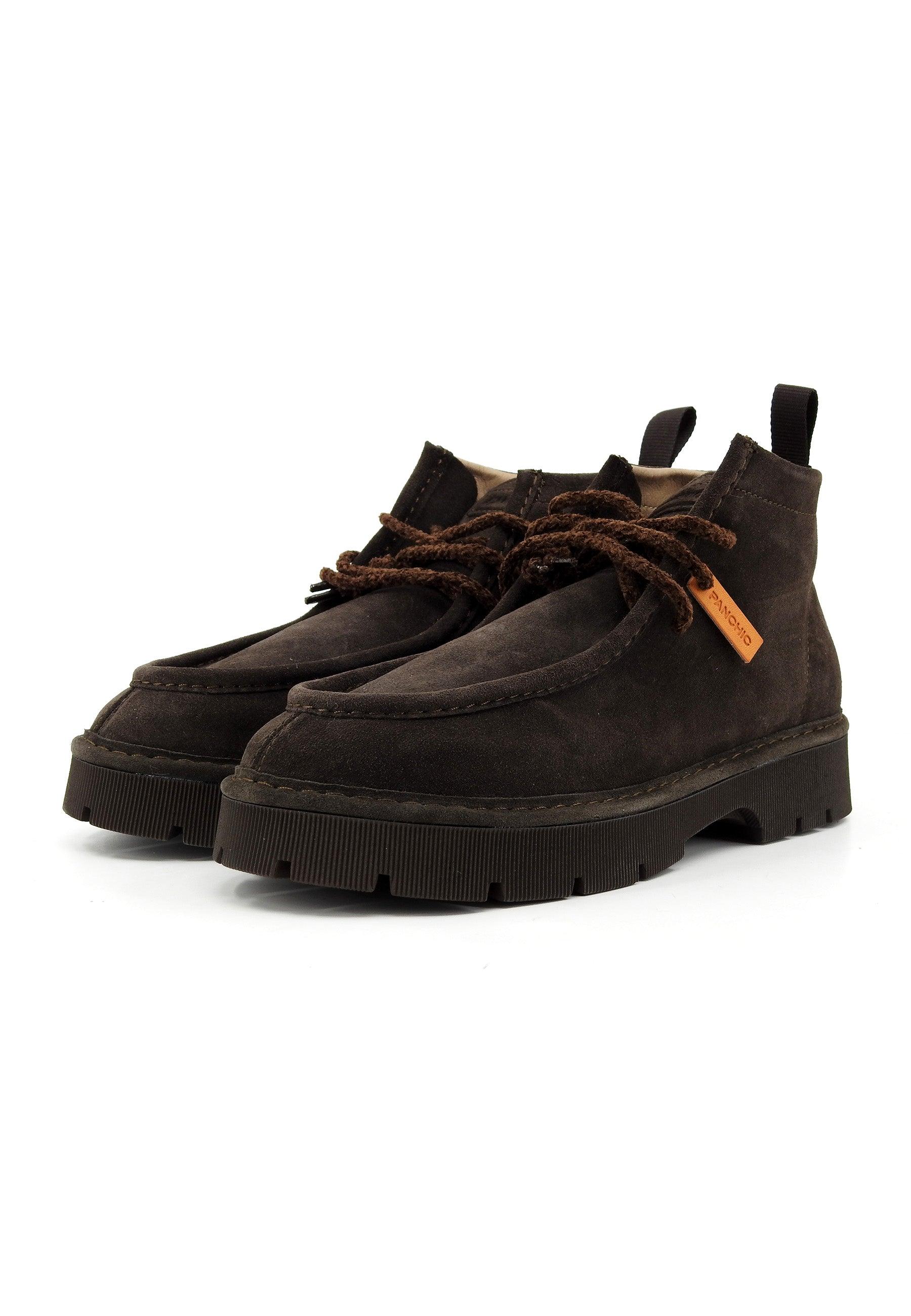 PAN CHIC Stivaletto Uomo Marrone Ebony P99M002-0042D009 - Sandrini Calzature e Abbigliamento