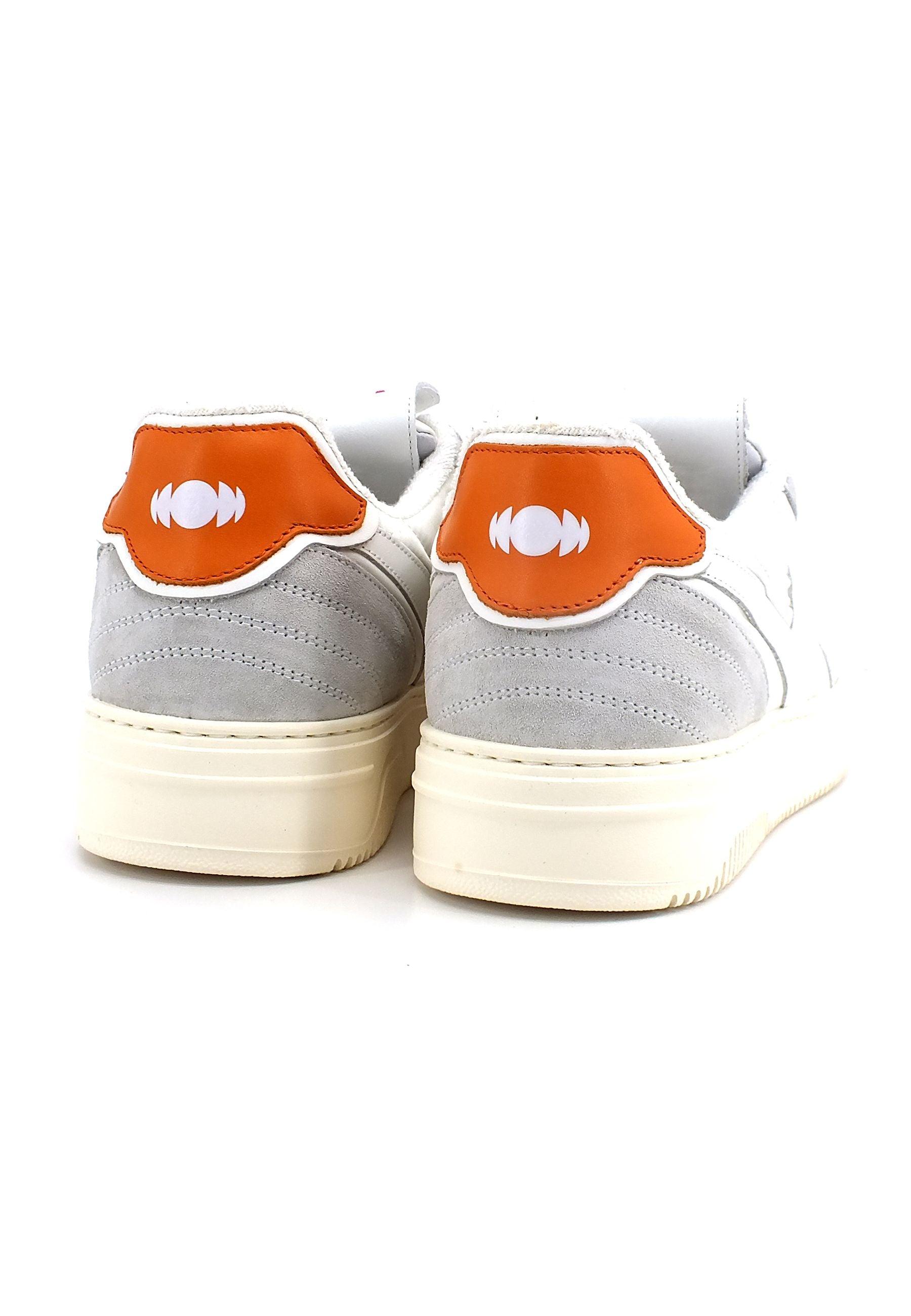 PANTOFOLA D'ORO Sneaker Uomo Bianco Grigio Arancio PDL2WU - Sandrini Calzature e Abbigliamento