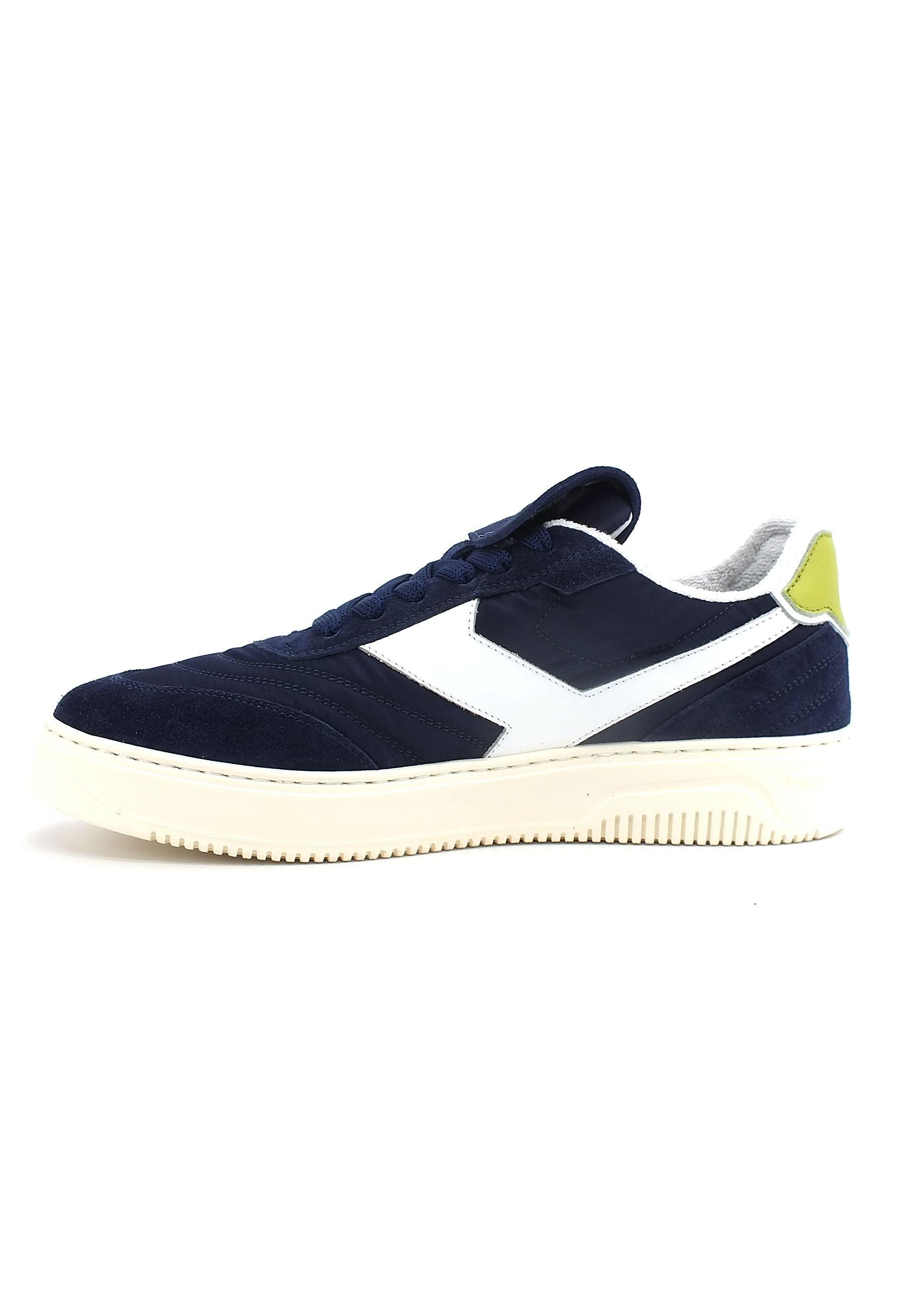 PANTOFOLA D'ORO Sneaker Uomo Navy Bianco Lime PDL2WU - Sandrini Calzature e Abbigliamento