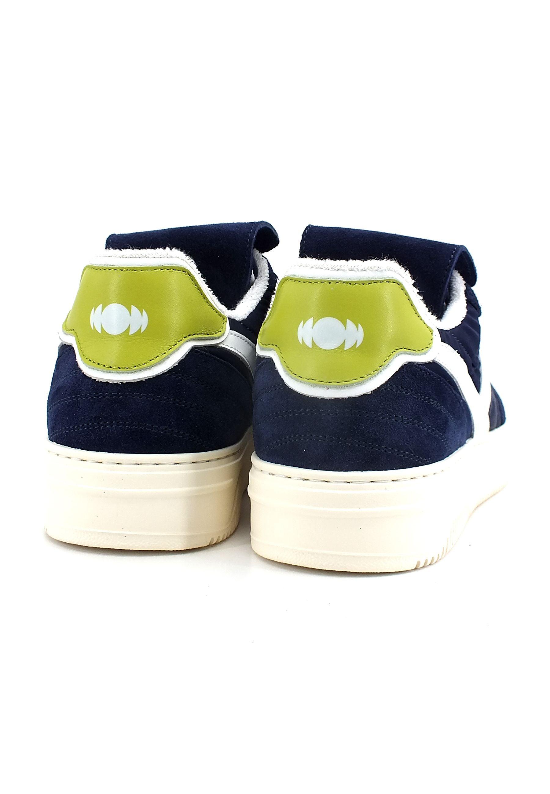 PANTOFOLA D'ORO Sneaker Uomo Navy Bianco Lime PDL2WU - Sandrini Calzature e Abbigliamento