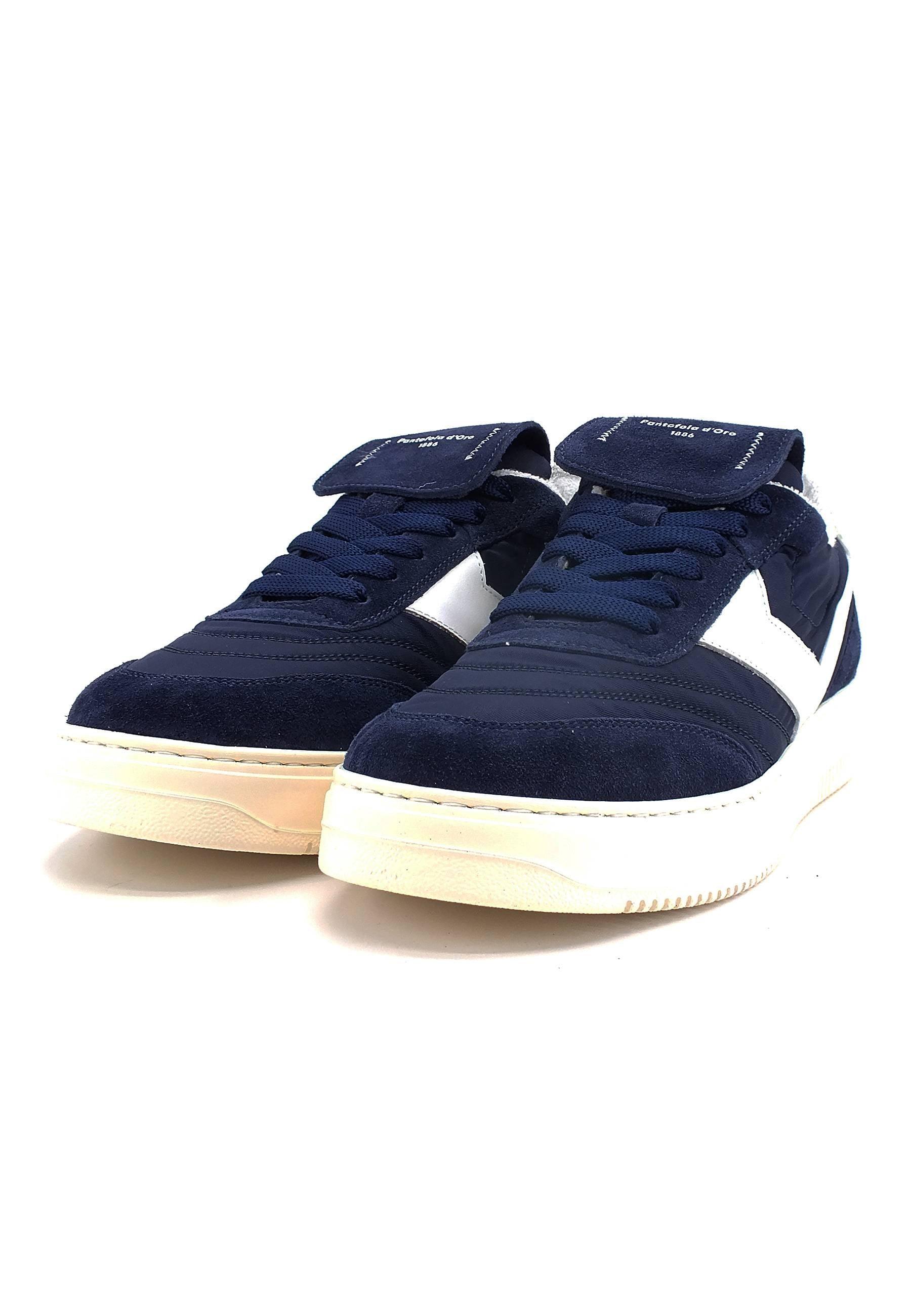 PANTOFOLA D'ORO Sneaker Uomo Navy Bianco Lime PDL2WU - Sandrini Calzature e Abbigliamento