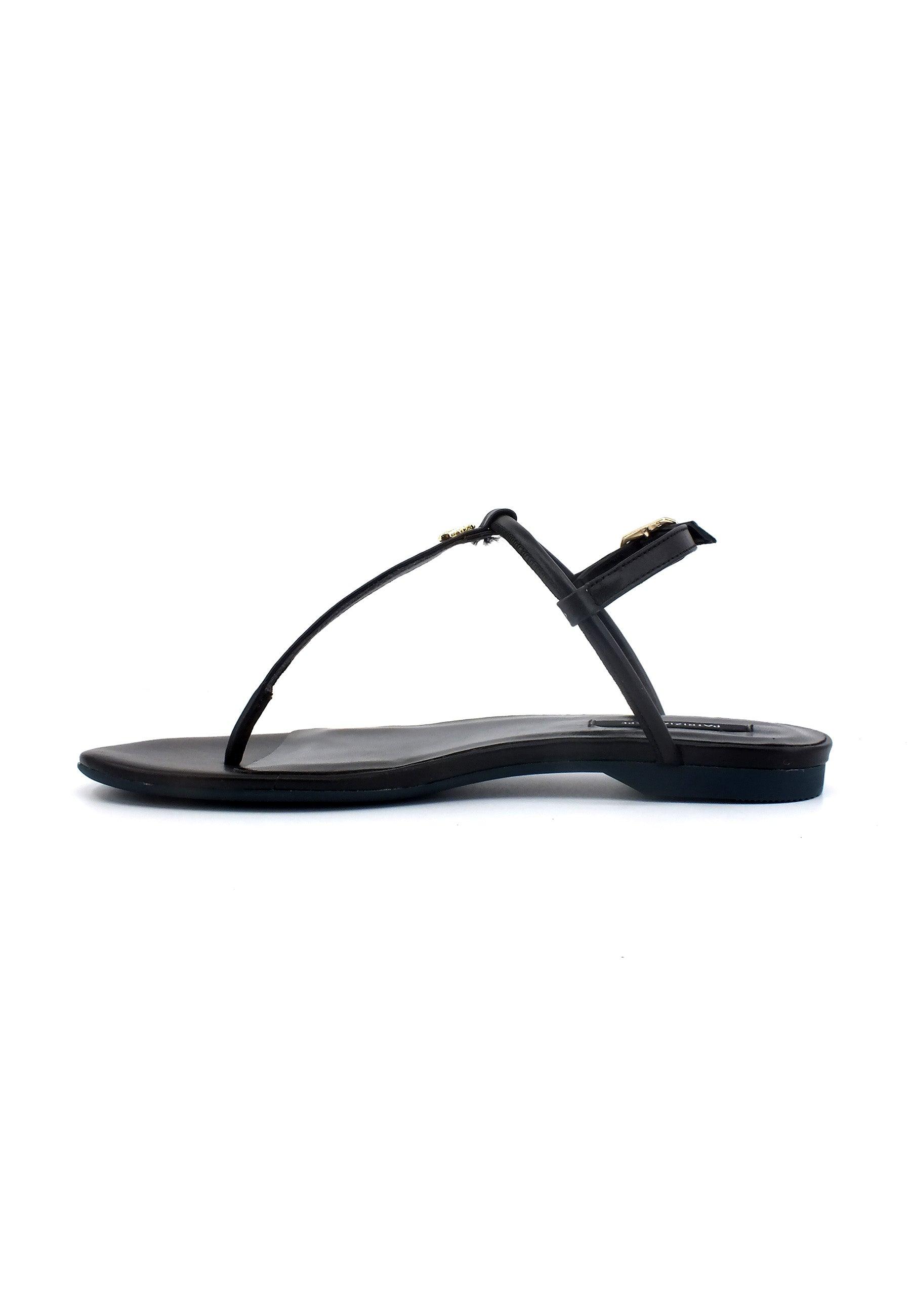PATRIZIA PEPE Sandalo Infradito Donna Nero CX0248-L011 - Sandrini Calzature e Abbigliamento