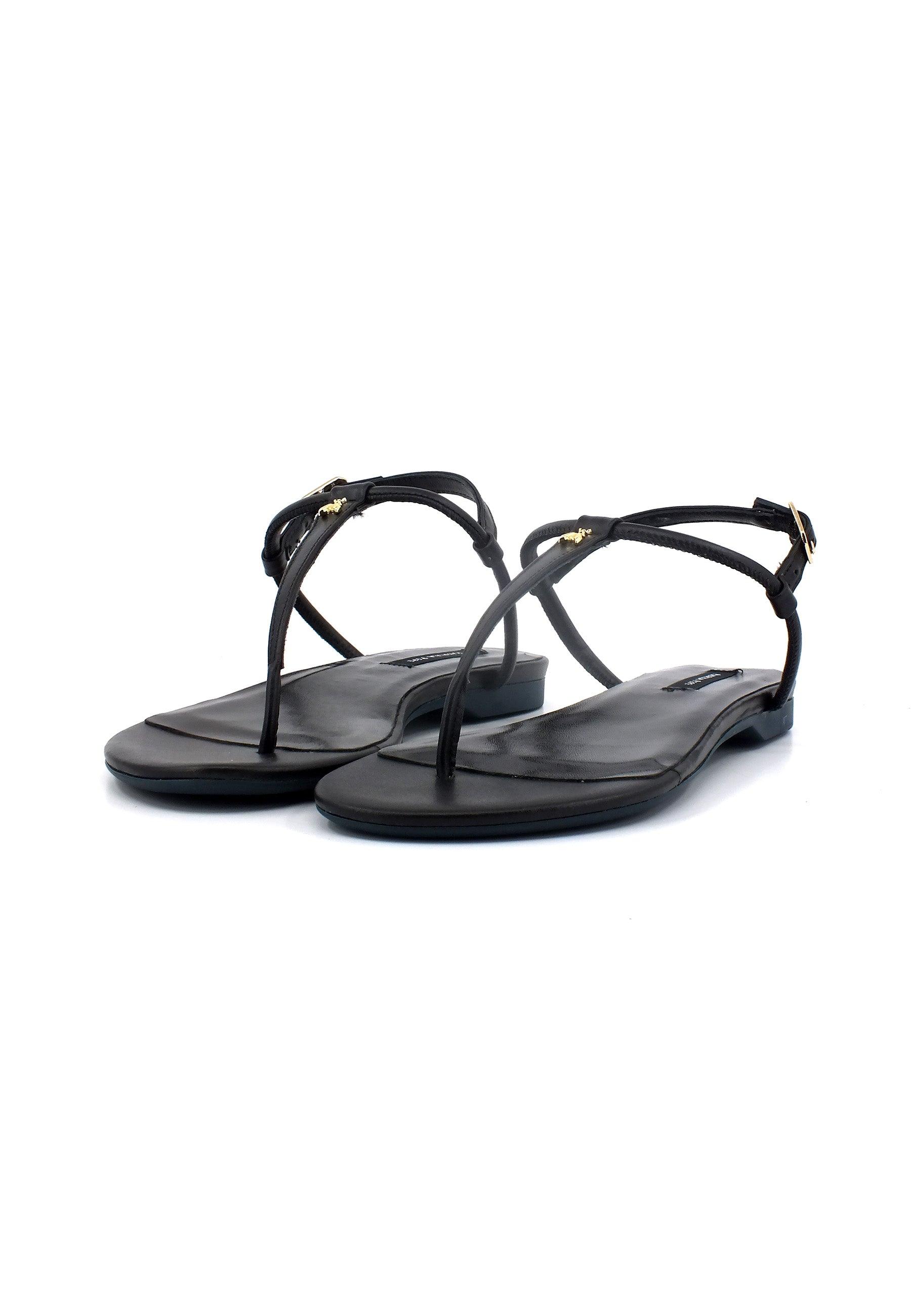 PATRIZIA PEPE Sandalo Infradito Donna Nero CX0248-L011 - Sandrini Calzature e Abbigliamento