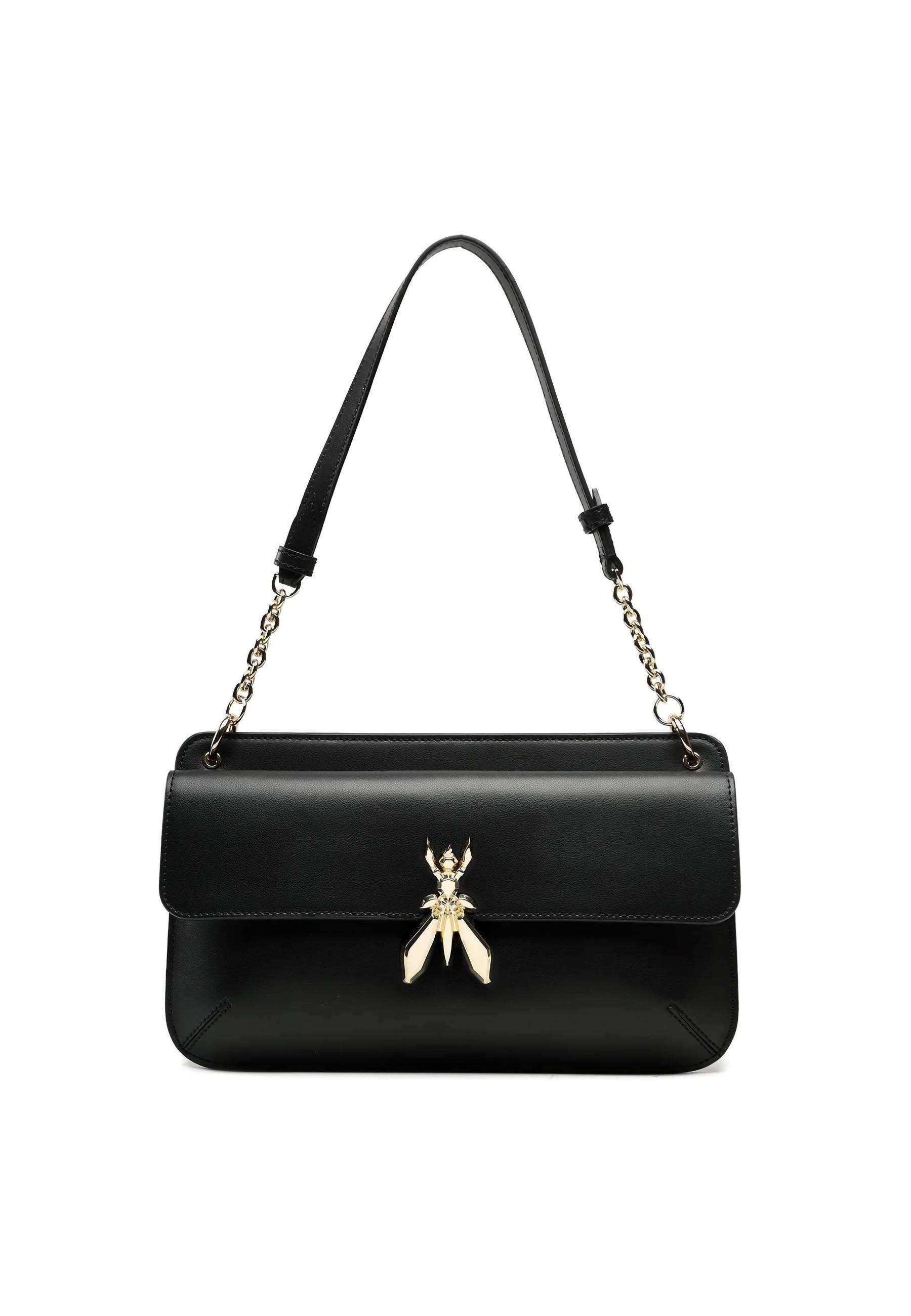 PATRIZIA PEPE Tracolla Crossbody Nero 8B0125-L068 - Sandrini Calzature e Abbigliamento