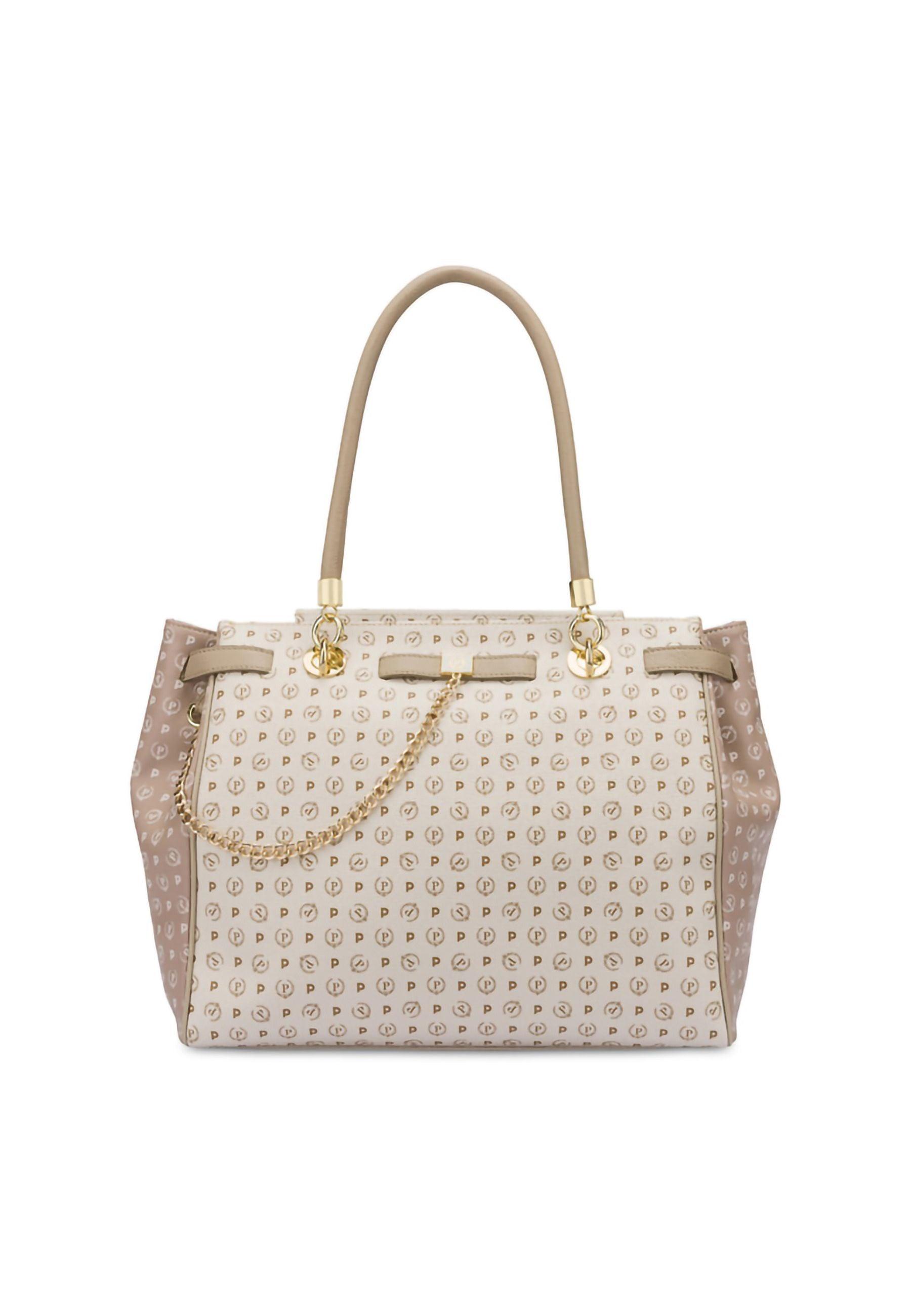 POLLINI Hand Bag Catene Borsa Beige Avorio TE8512PP0GQ1P10A - Sandrini Calzature e Abbigliamento