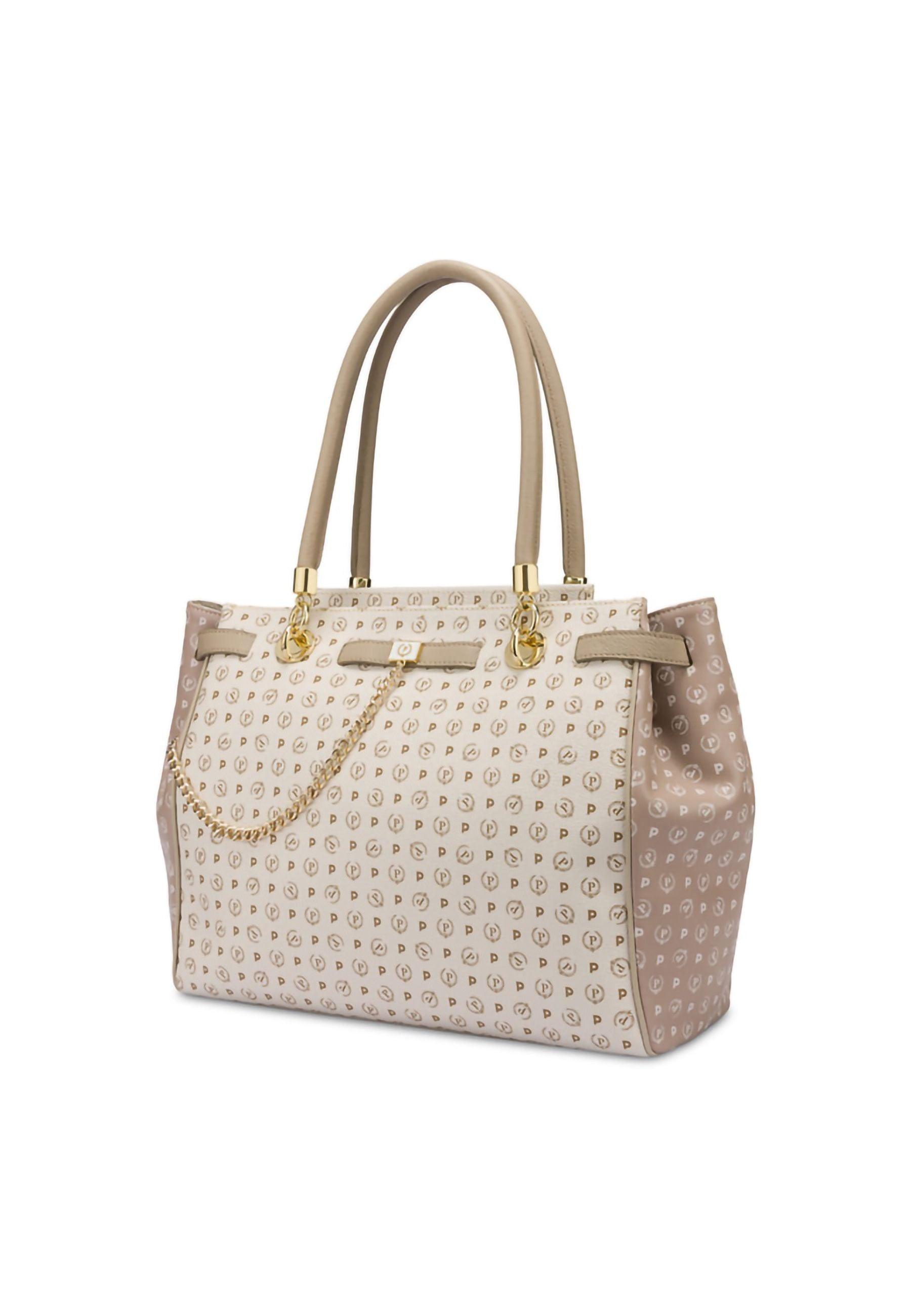 POLLINI Hand Bag Catene Borsa Beige Avorio TE8512PP0GQ1P10A - Sandrini Calzature e Abbigliamento